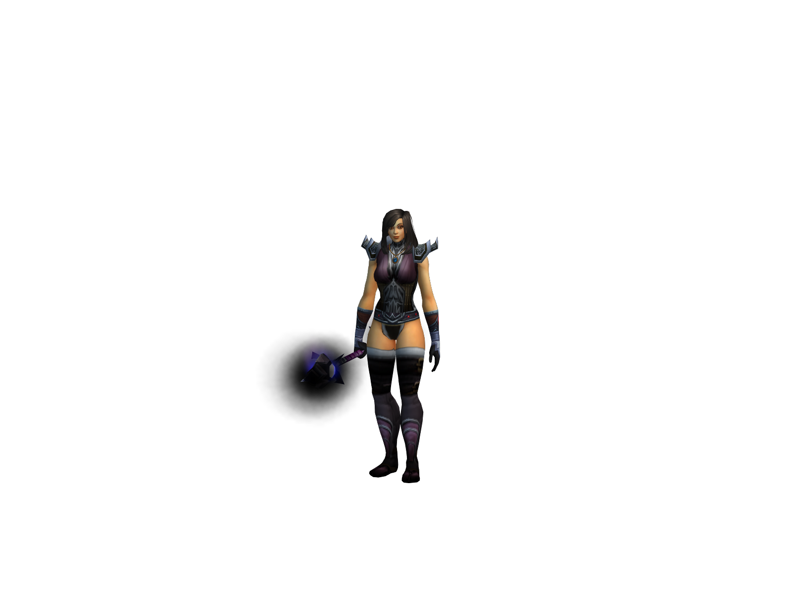 Freckles 3D character render