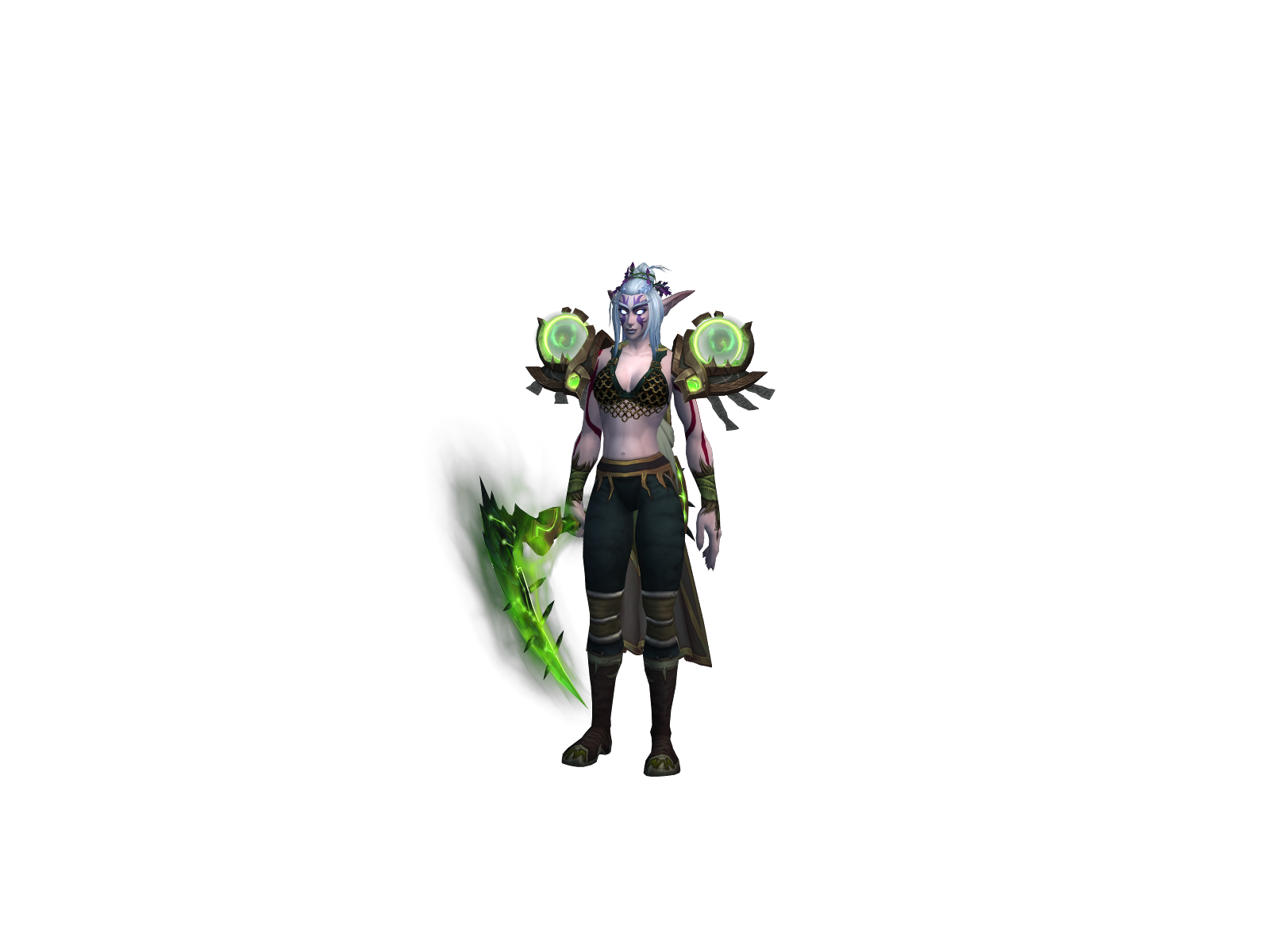 Pelande 3D character render