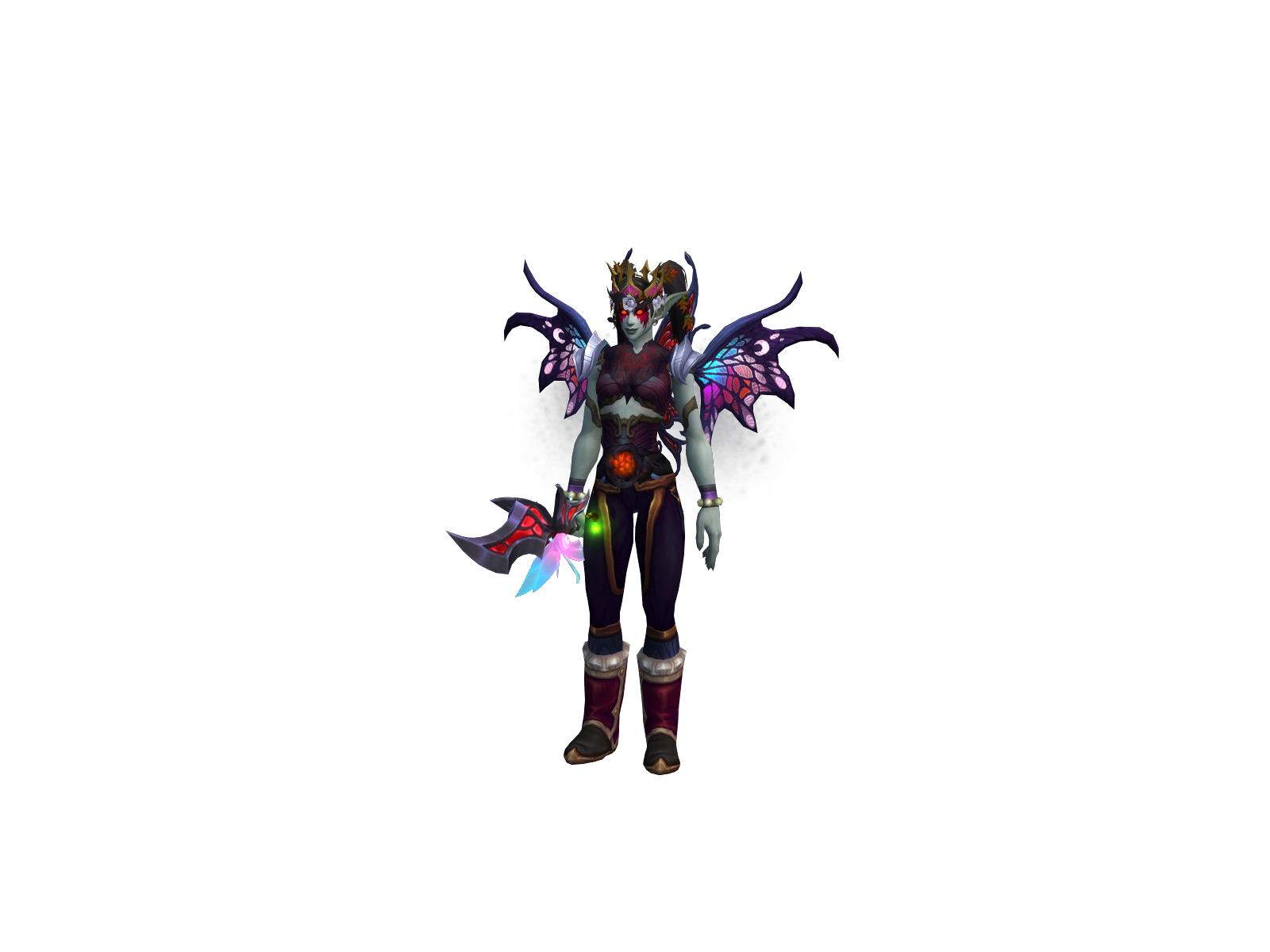 Cvntress 3D character render