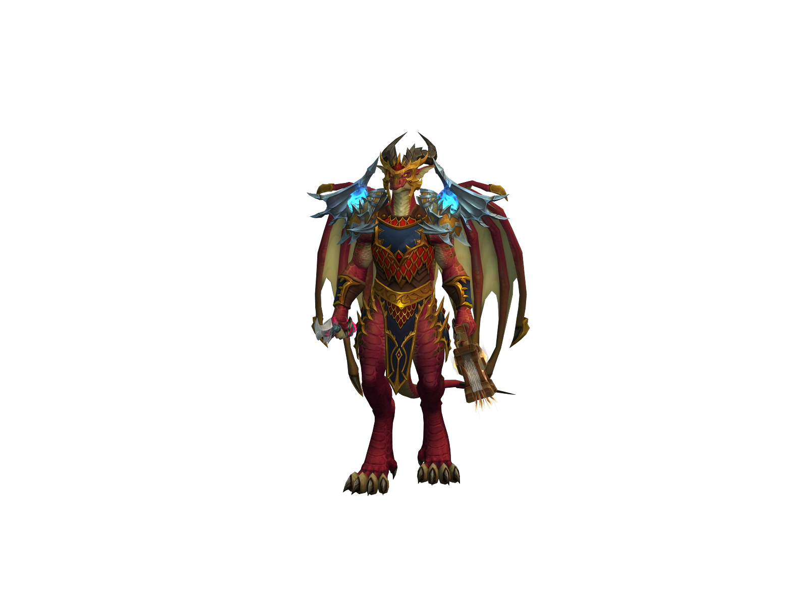 Pyraxes 3D character render