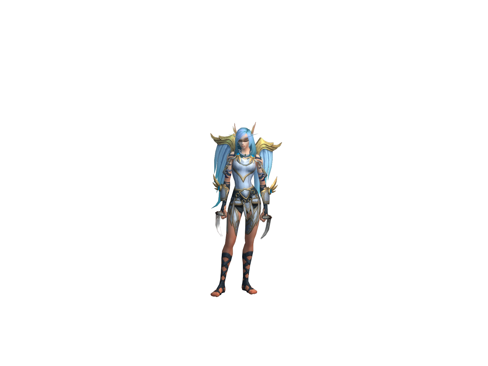 Illidansmom 3D character render