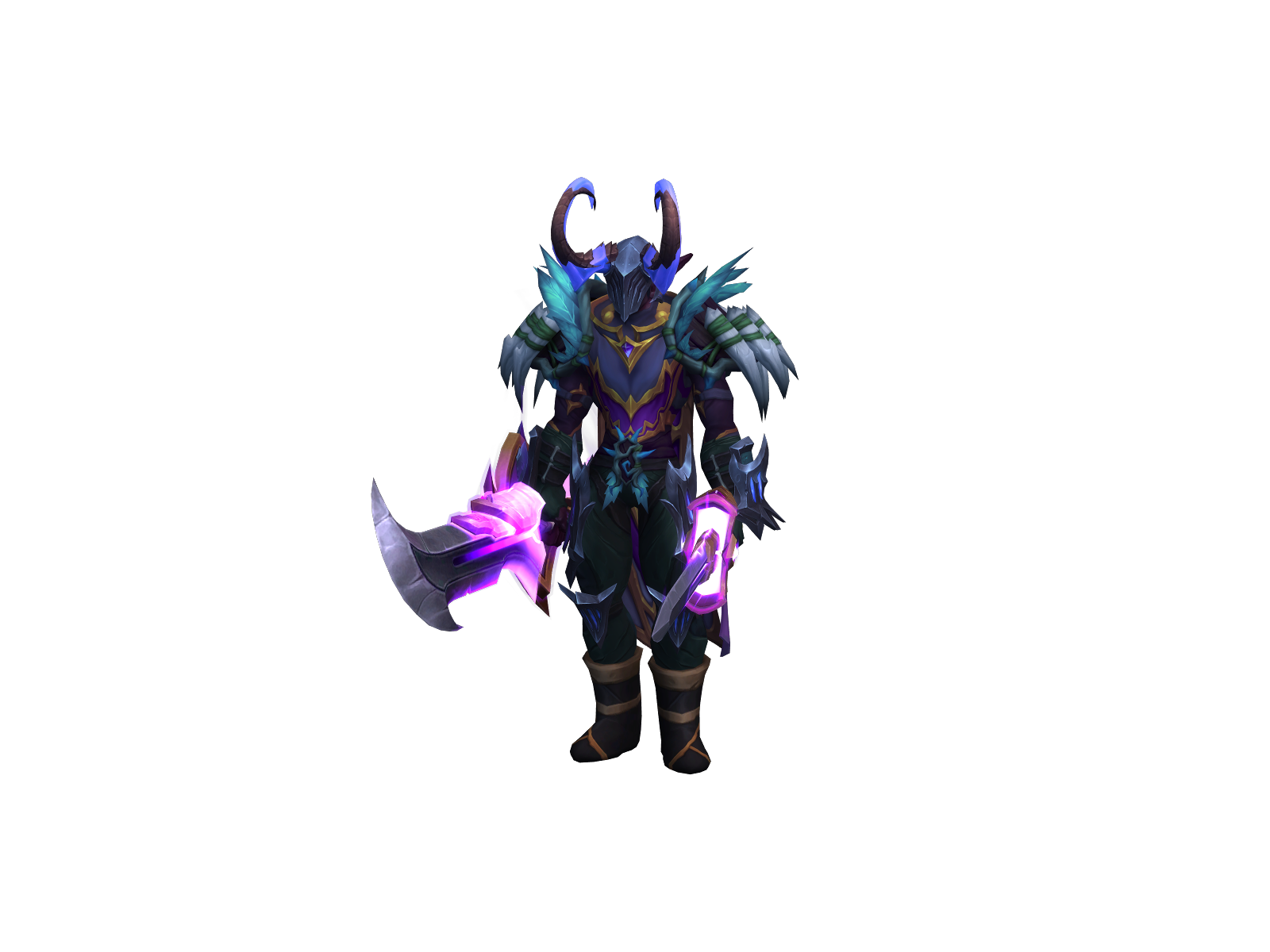 Slapindemon 3D character render