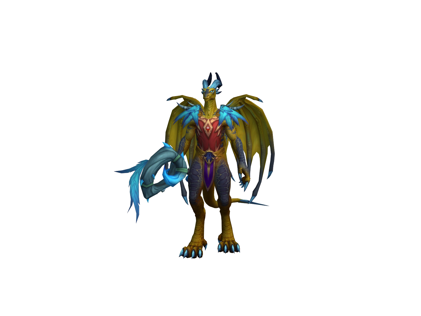 Chronocolter 3D character render