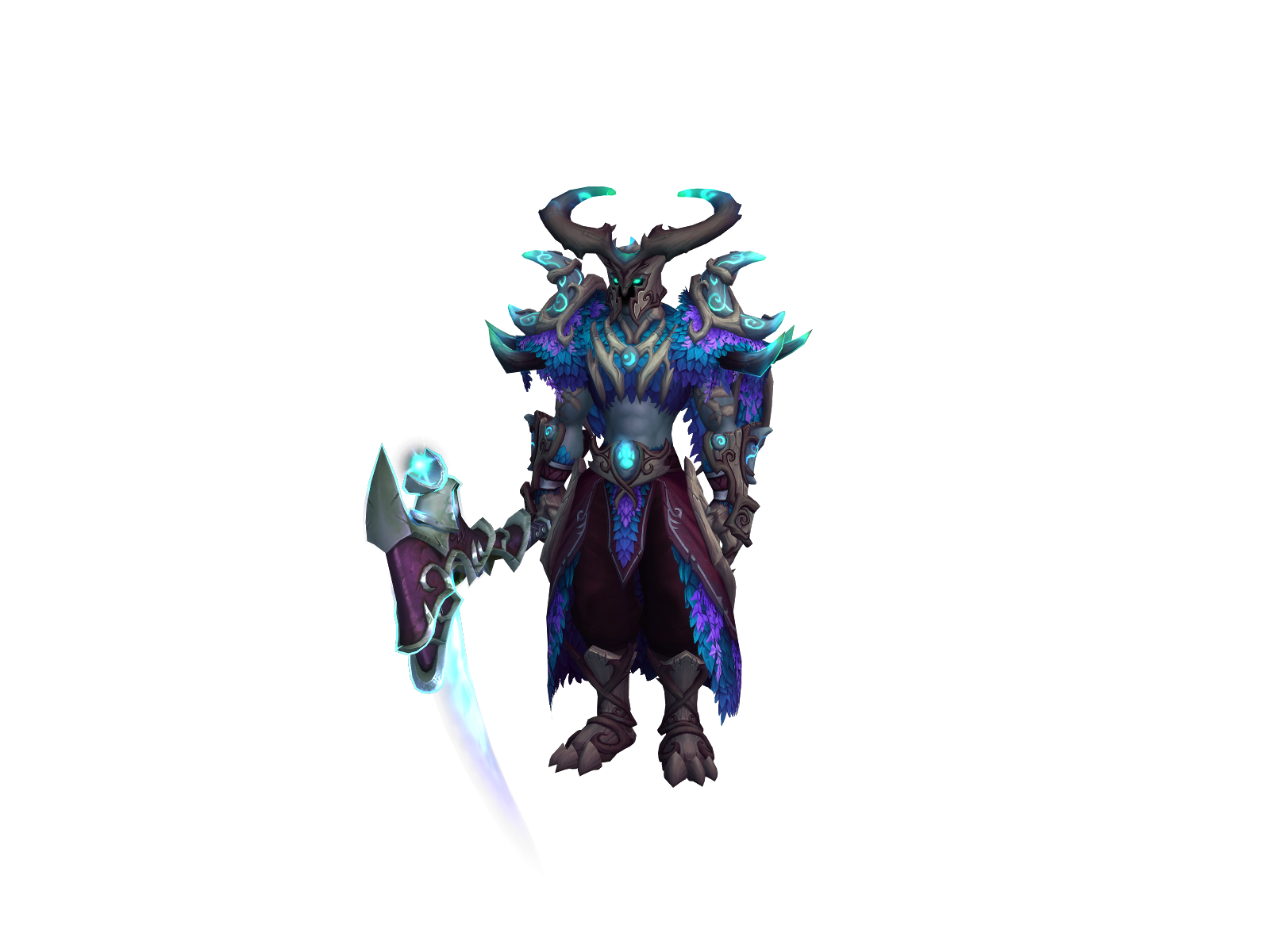 Kerlin 3D character render