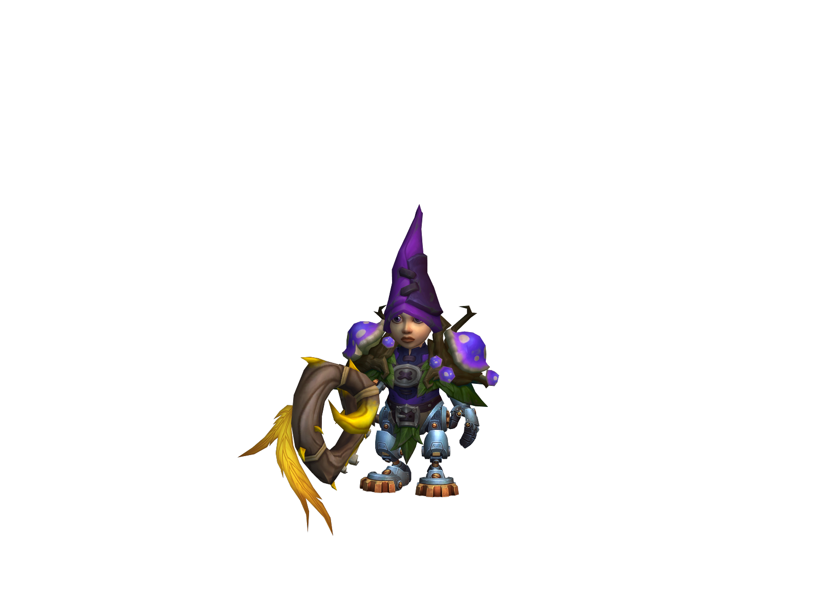 Mels 3D character render