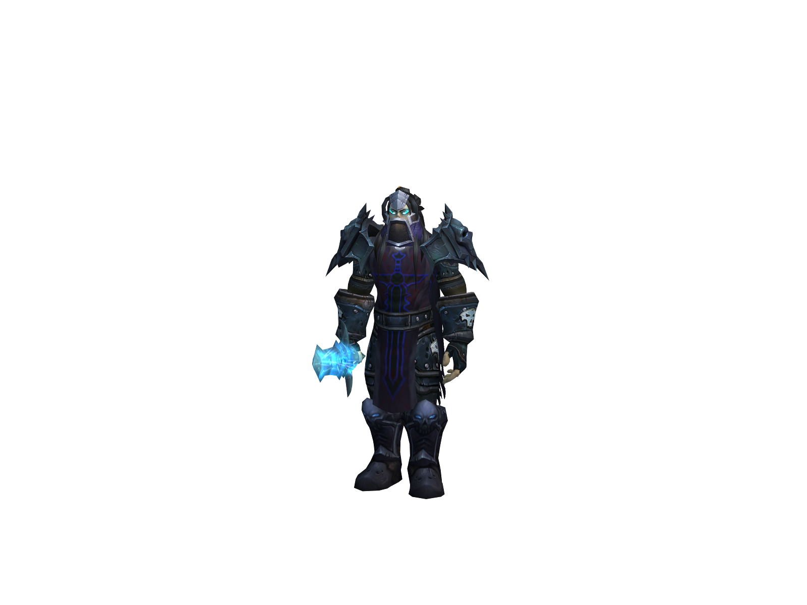 Mortecus 3D character render