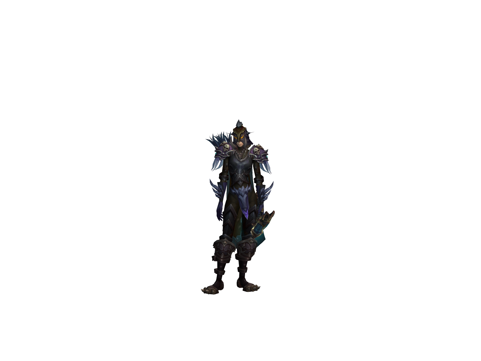 Yuko 3D character render