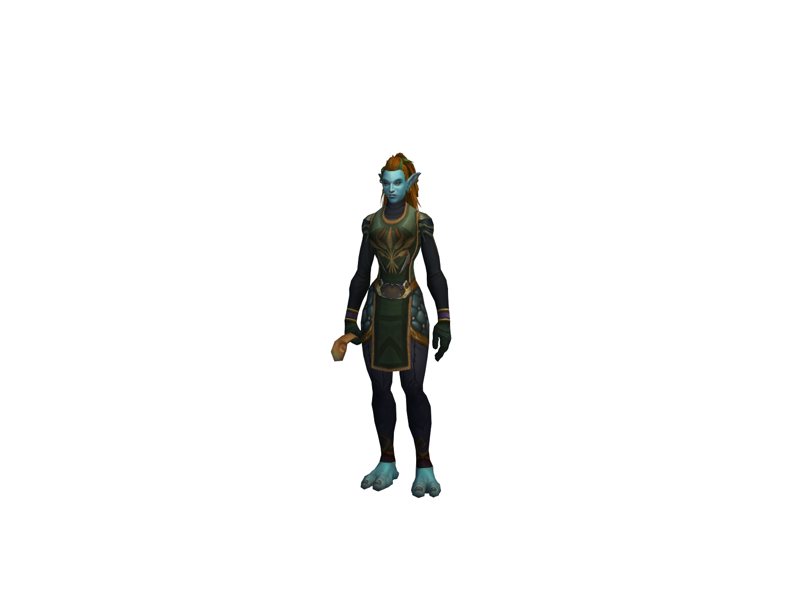 Shezah 3D character render