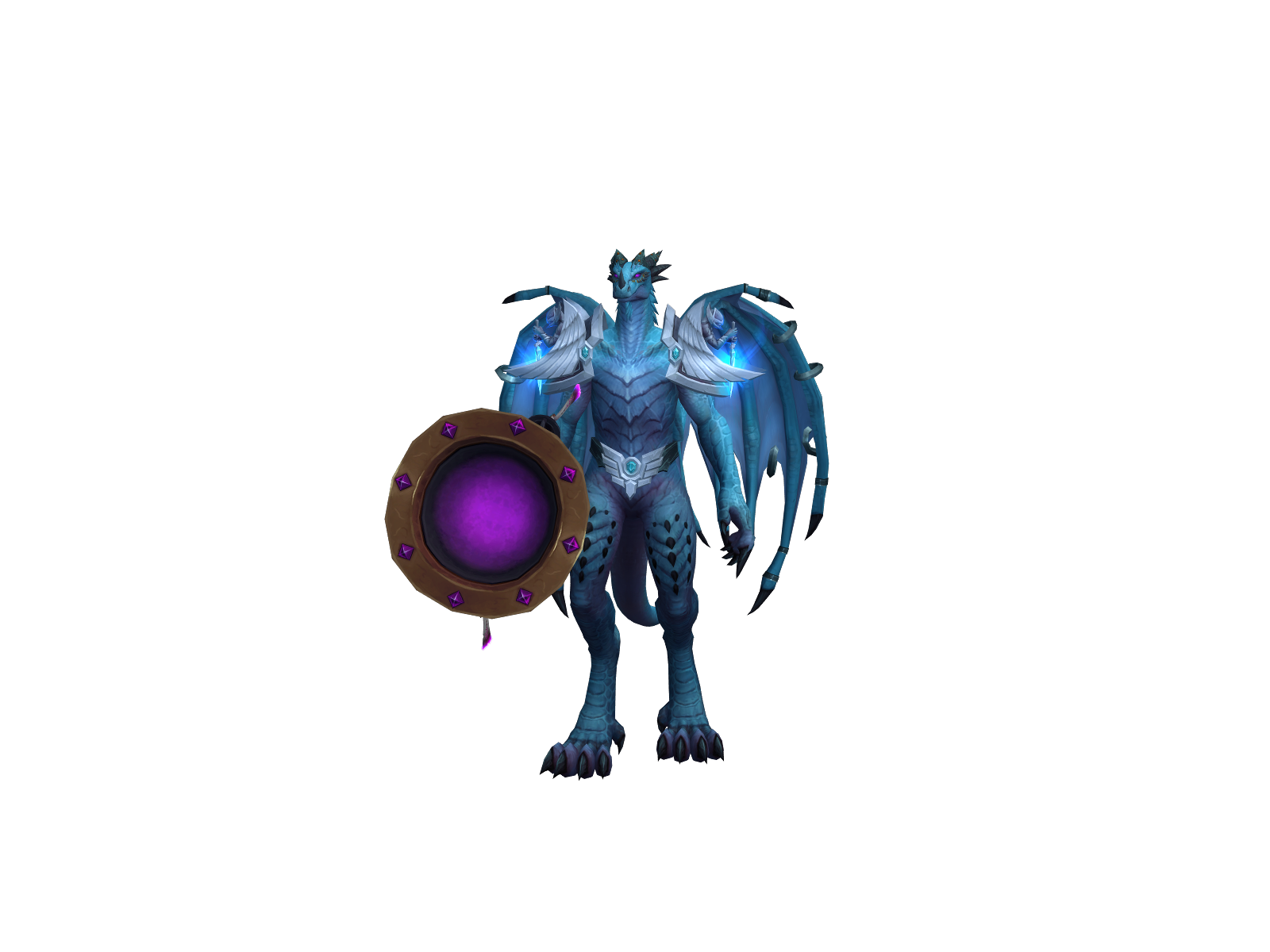 Crispysage 3D character render