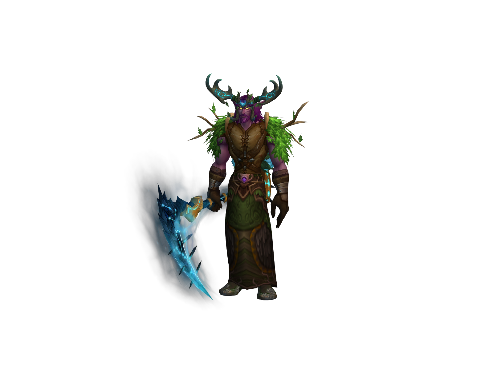 Guass 3D character render