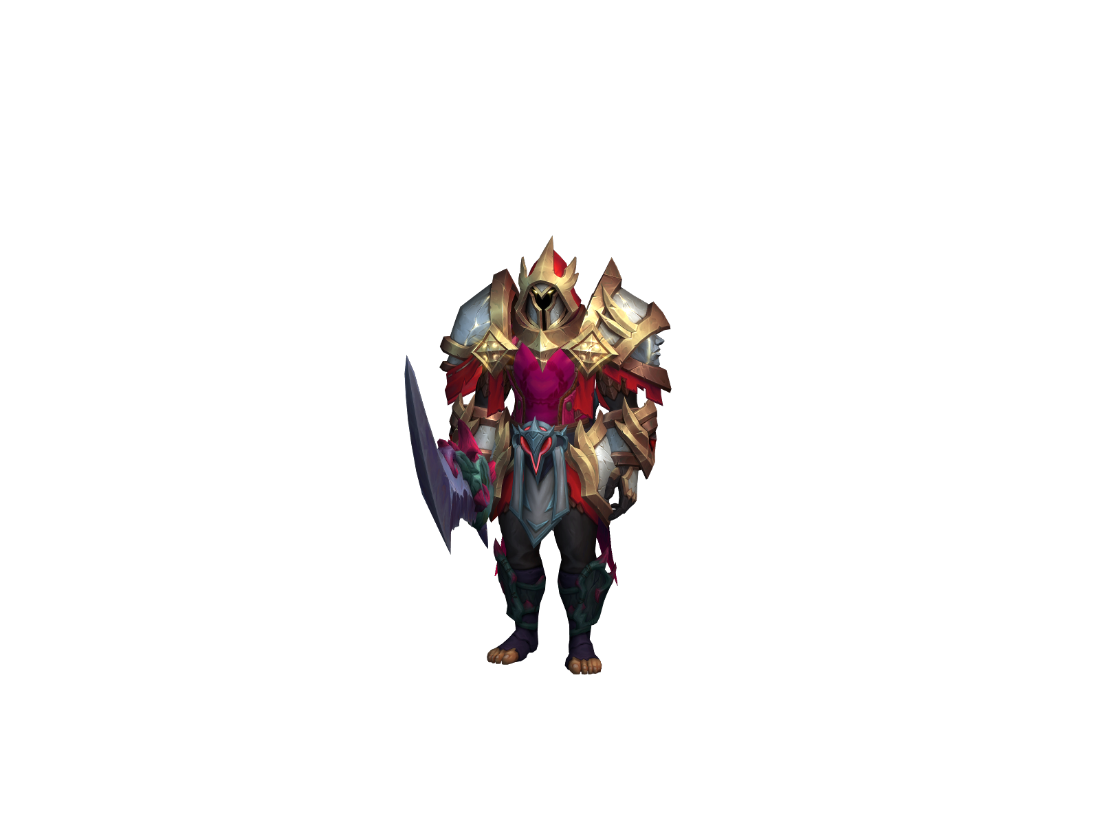 Jragon 3D character render