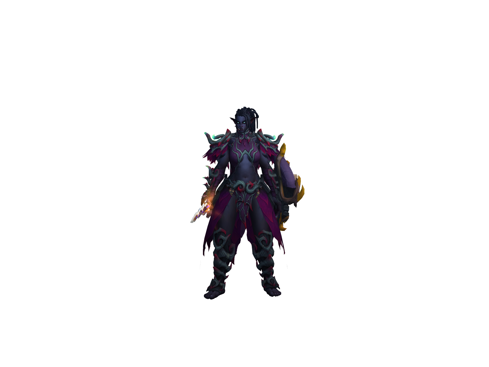 Neverhadhex 3D character render