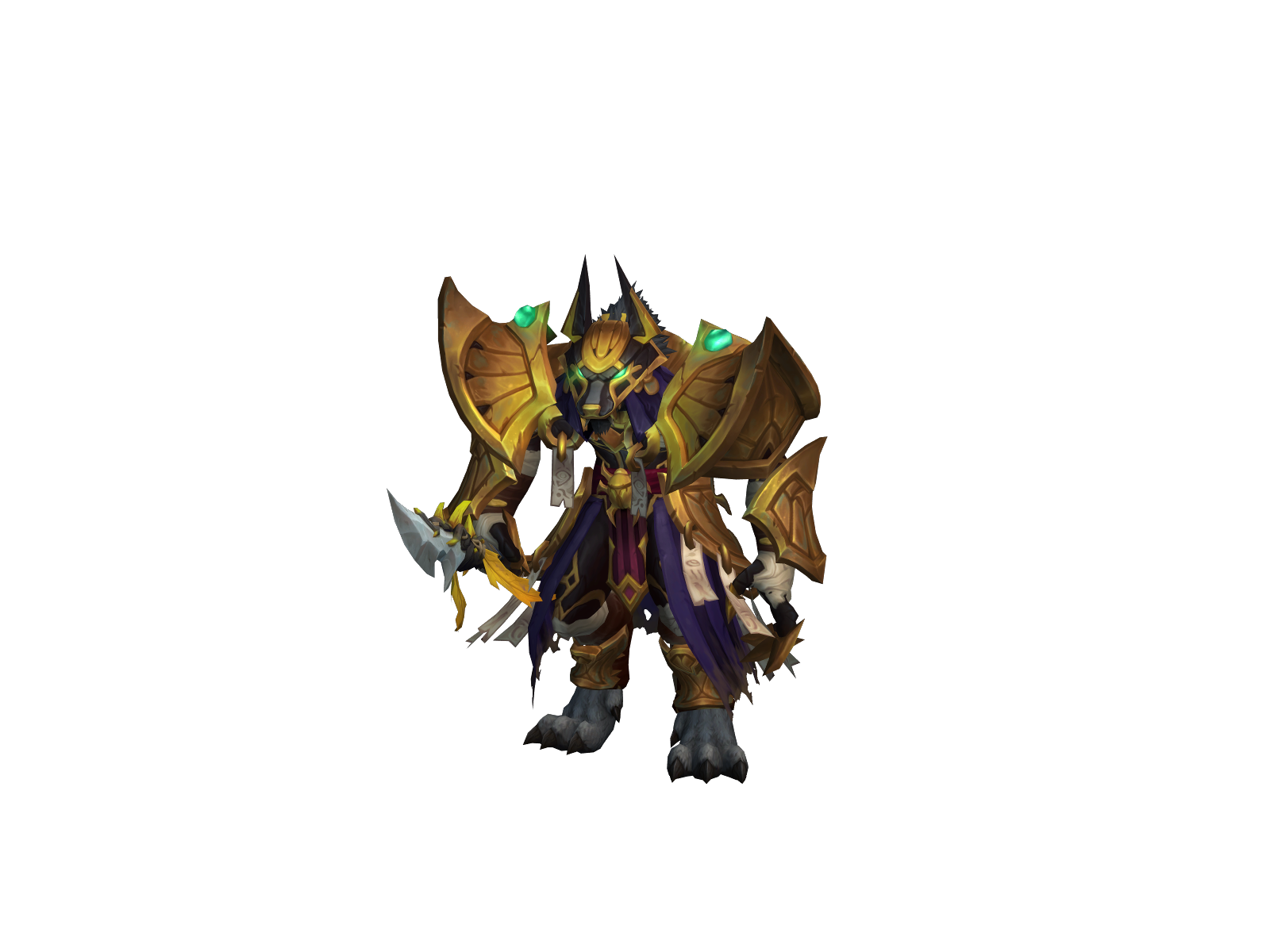 Skullyd 3D character render
