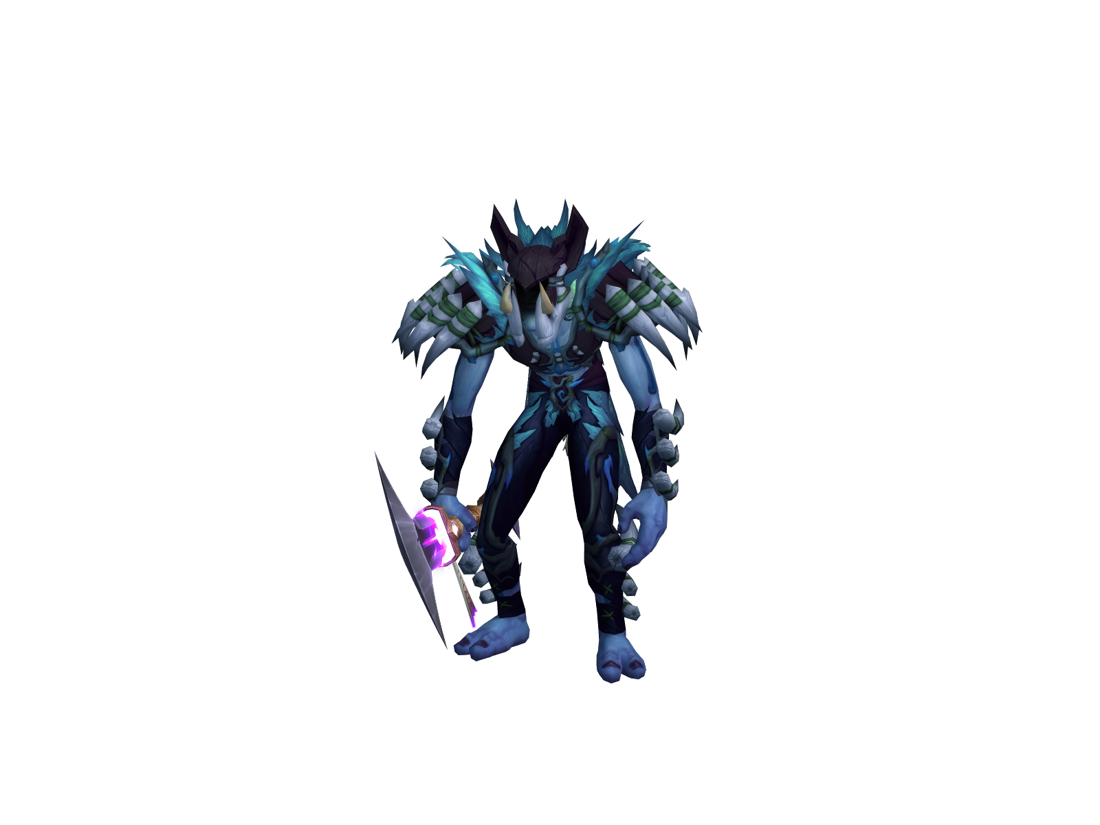 Mojofist 3D character render