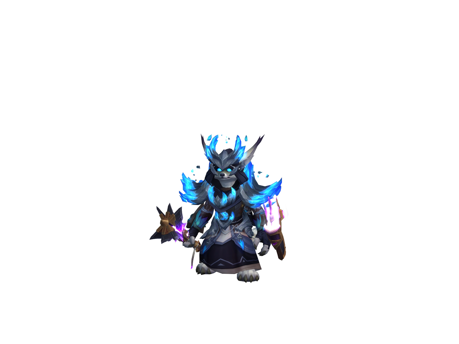 Binga 3D character render
