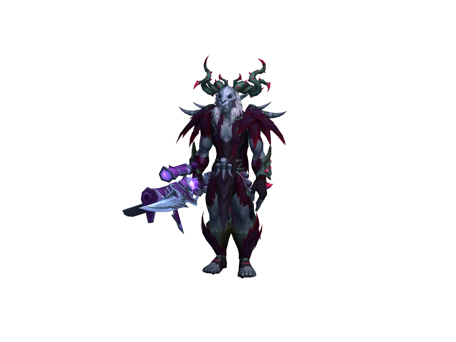 Yamon 3D character render
