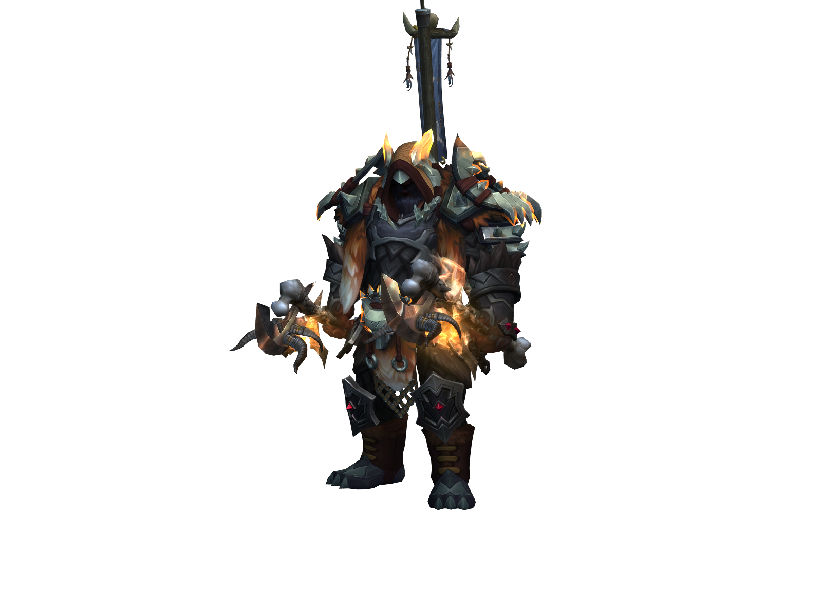 Lava 3D character render
