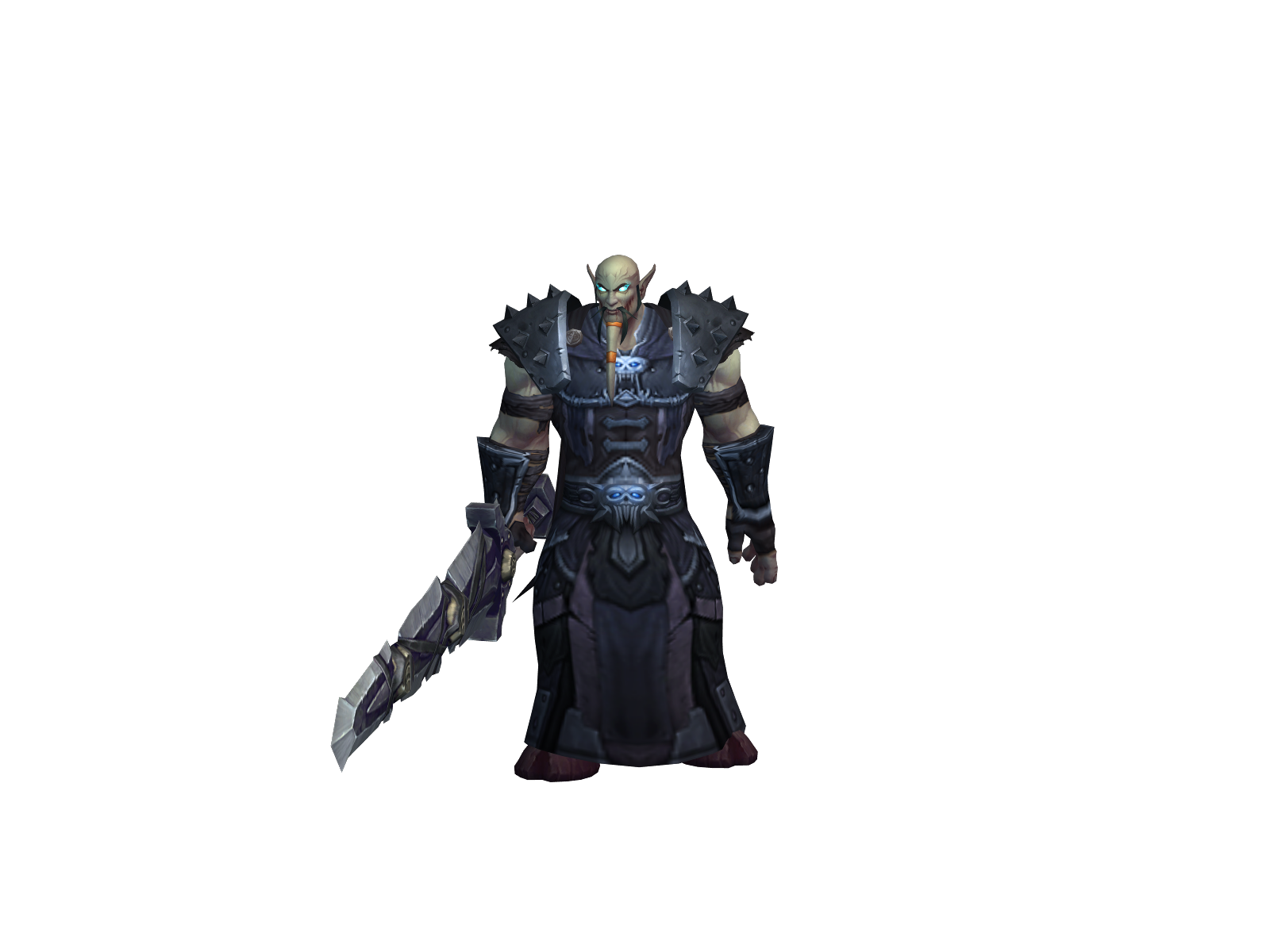 Raxmanus 3D character render