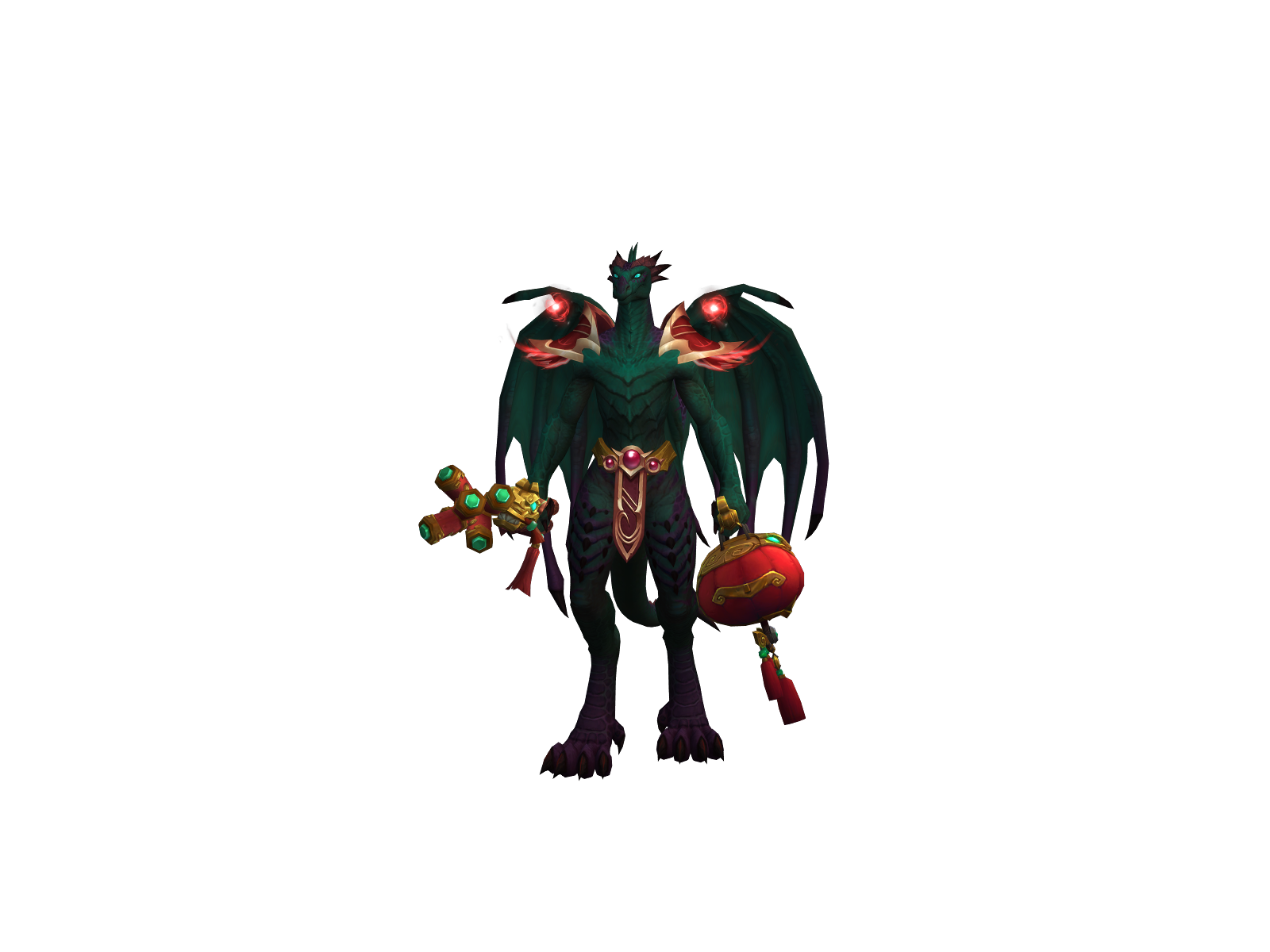 Squirted 3D character render