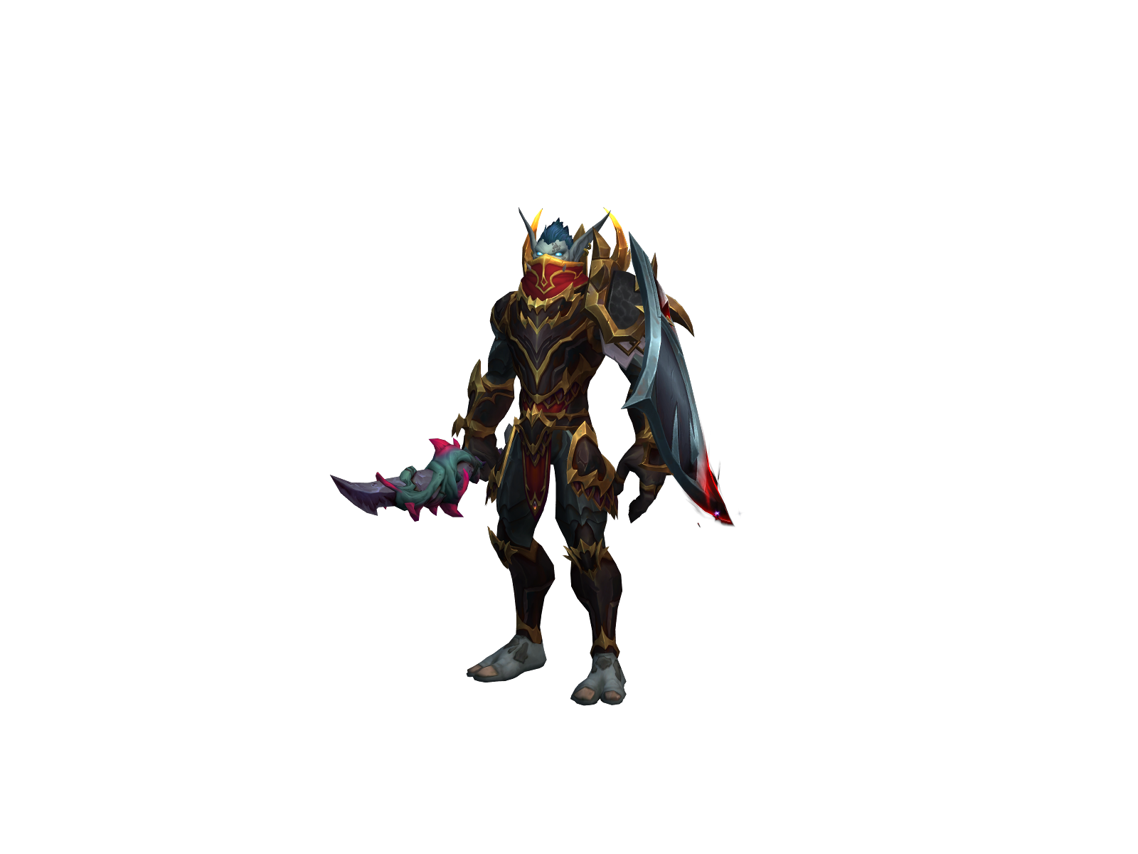 Mektarug 3D character render