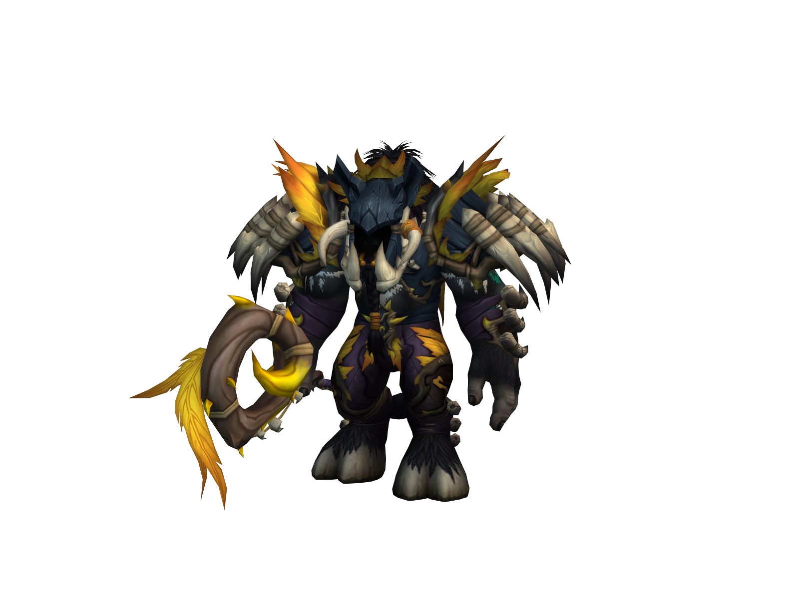 Caterpillår 3D character render
