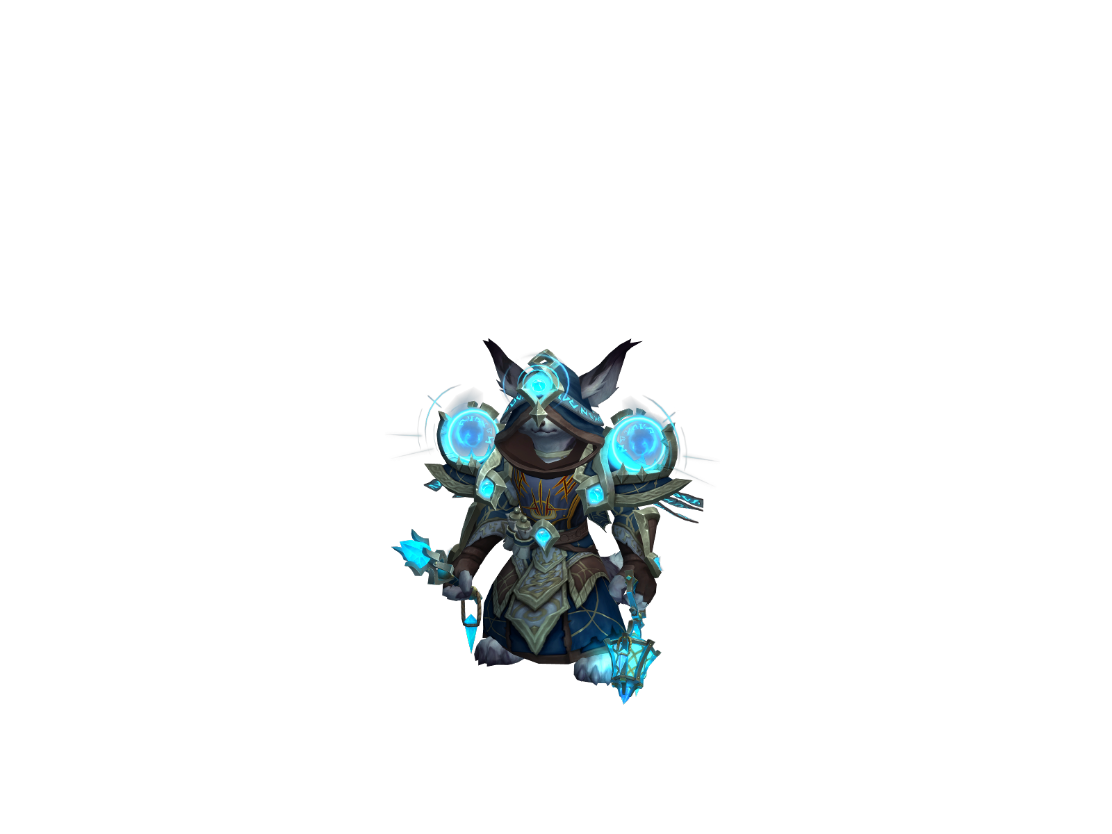 Magipaw 3D character render