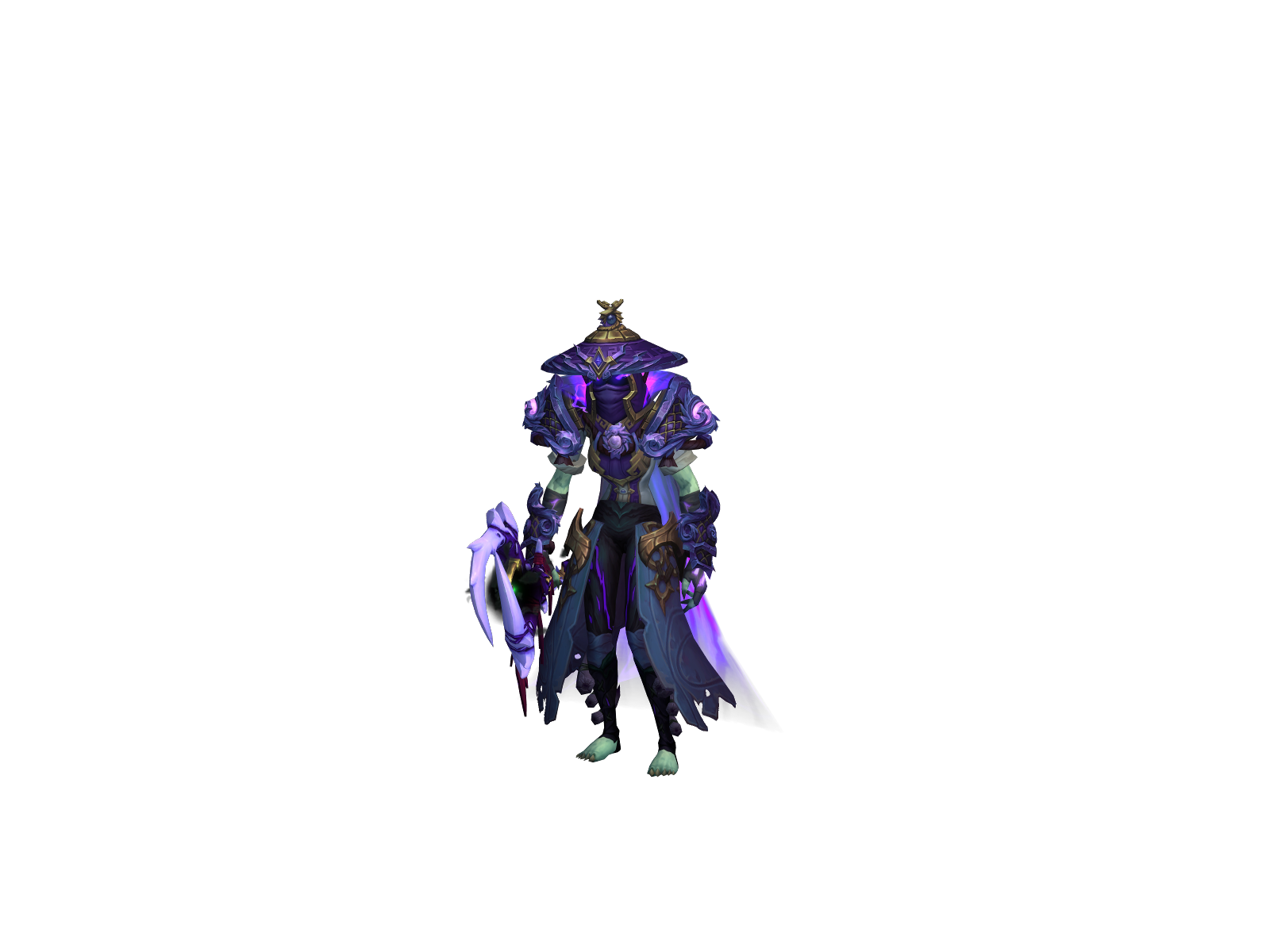 Raylêy 3D character render