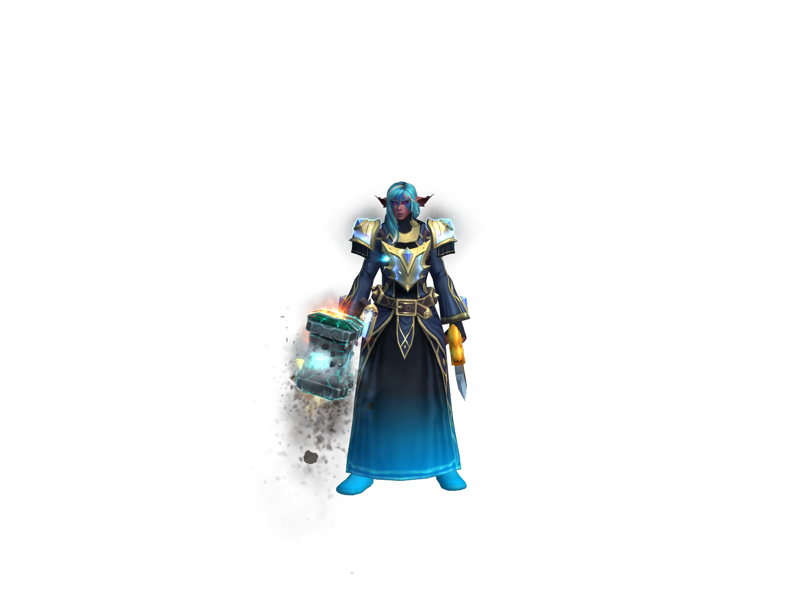 Moofury 3D character render