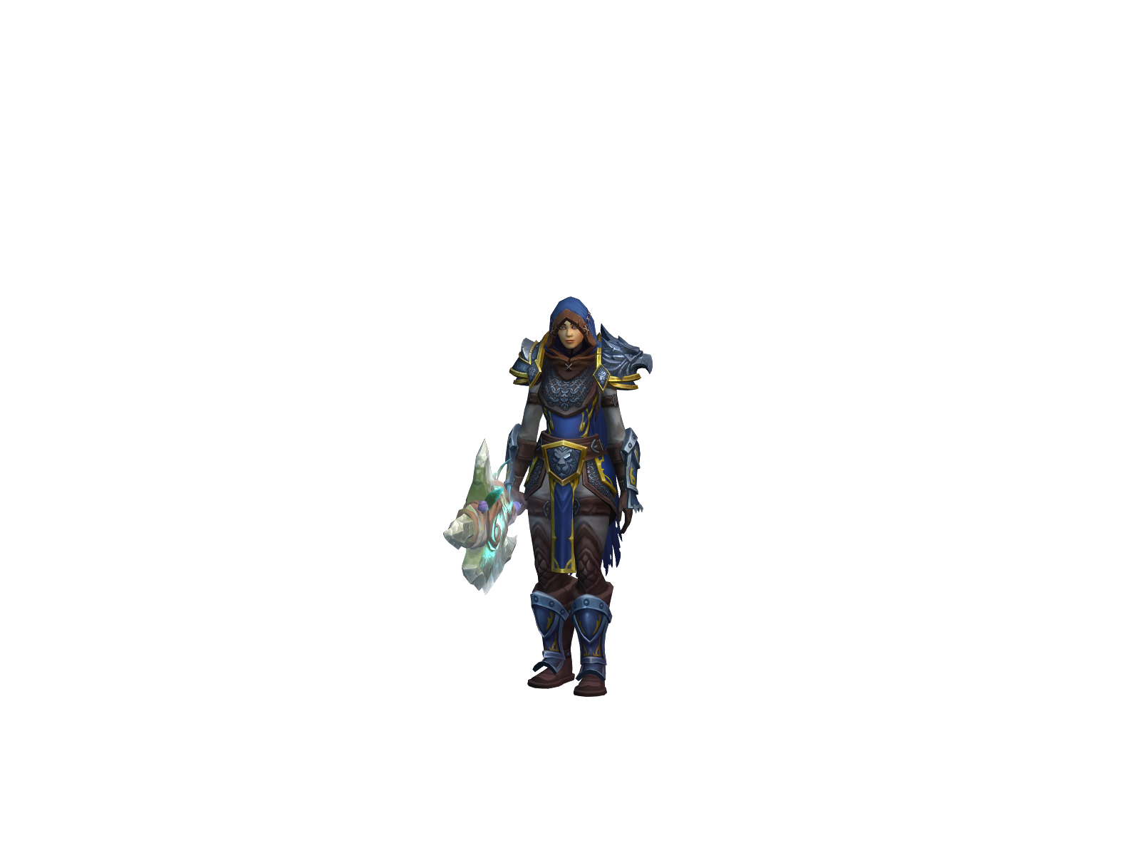 Raiana 3D character render
