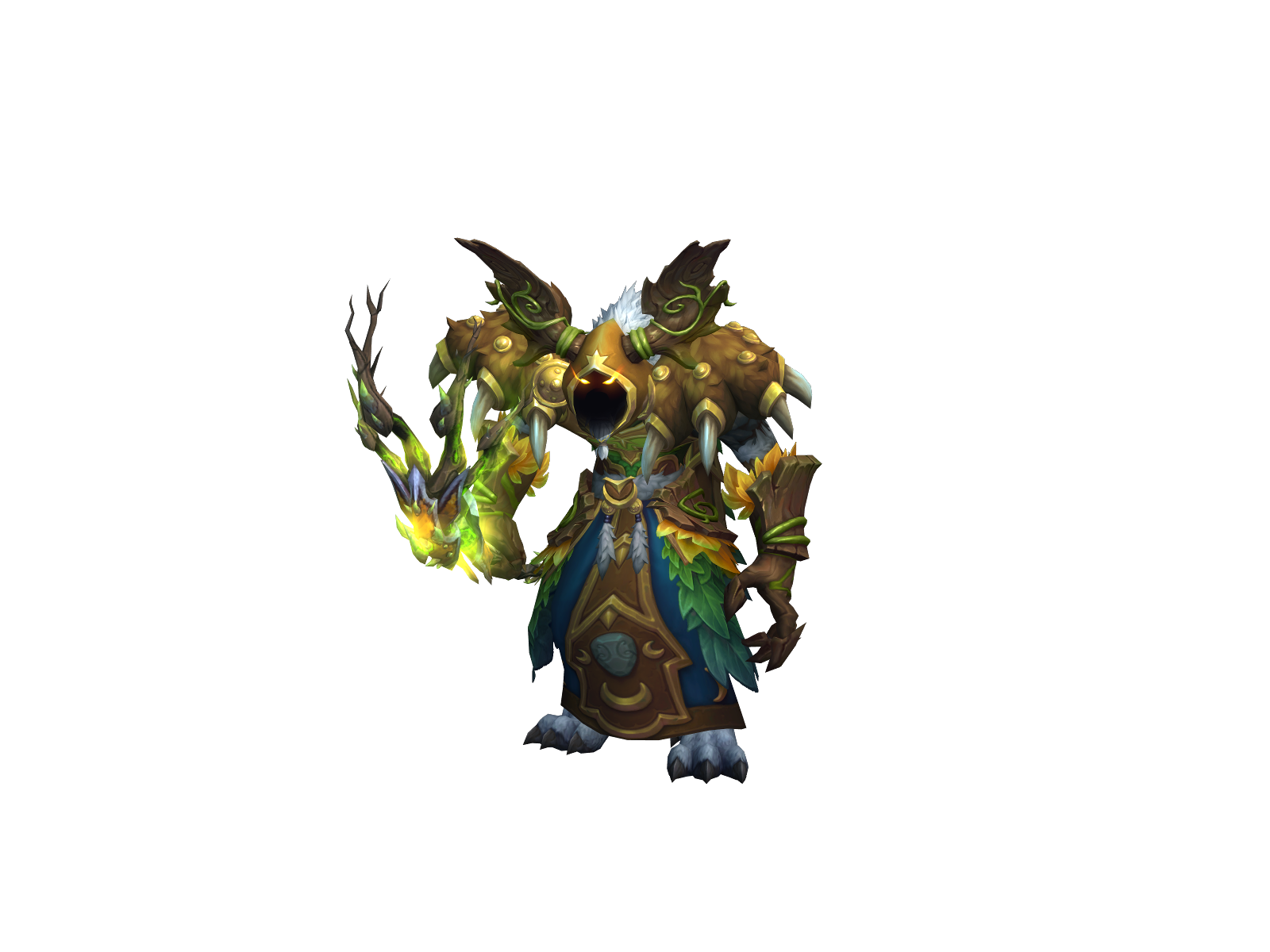 Fenyir 3D character render