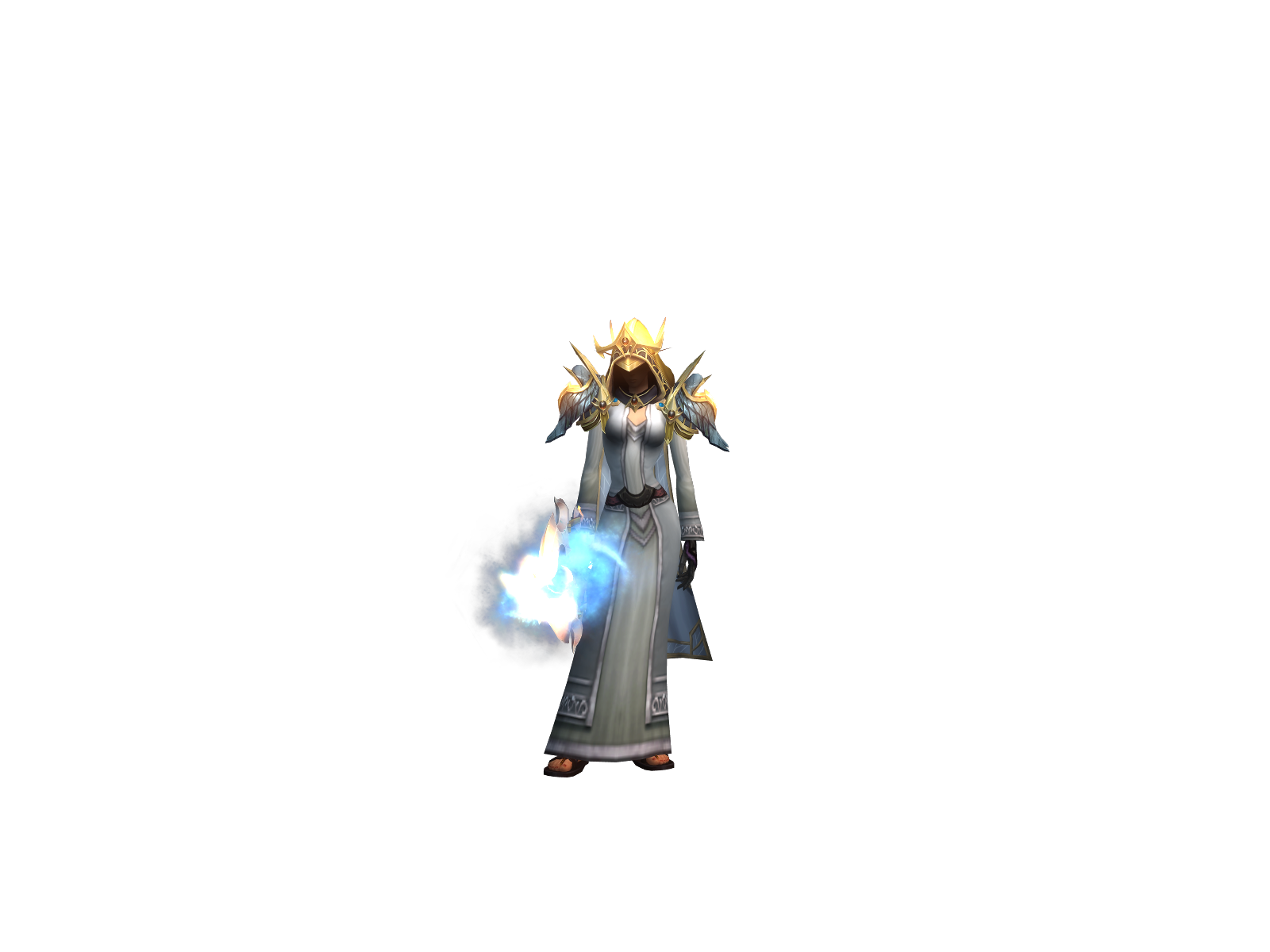 Svytlana 3D character render