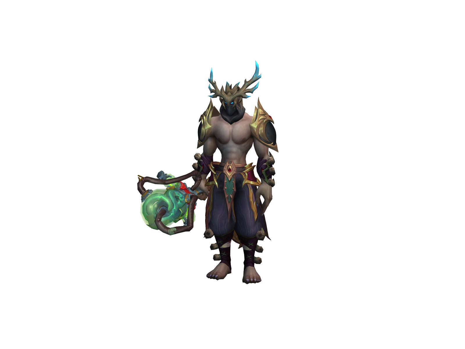 Druidrific 3D character render