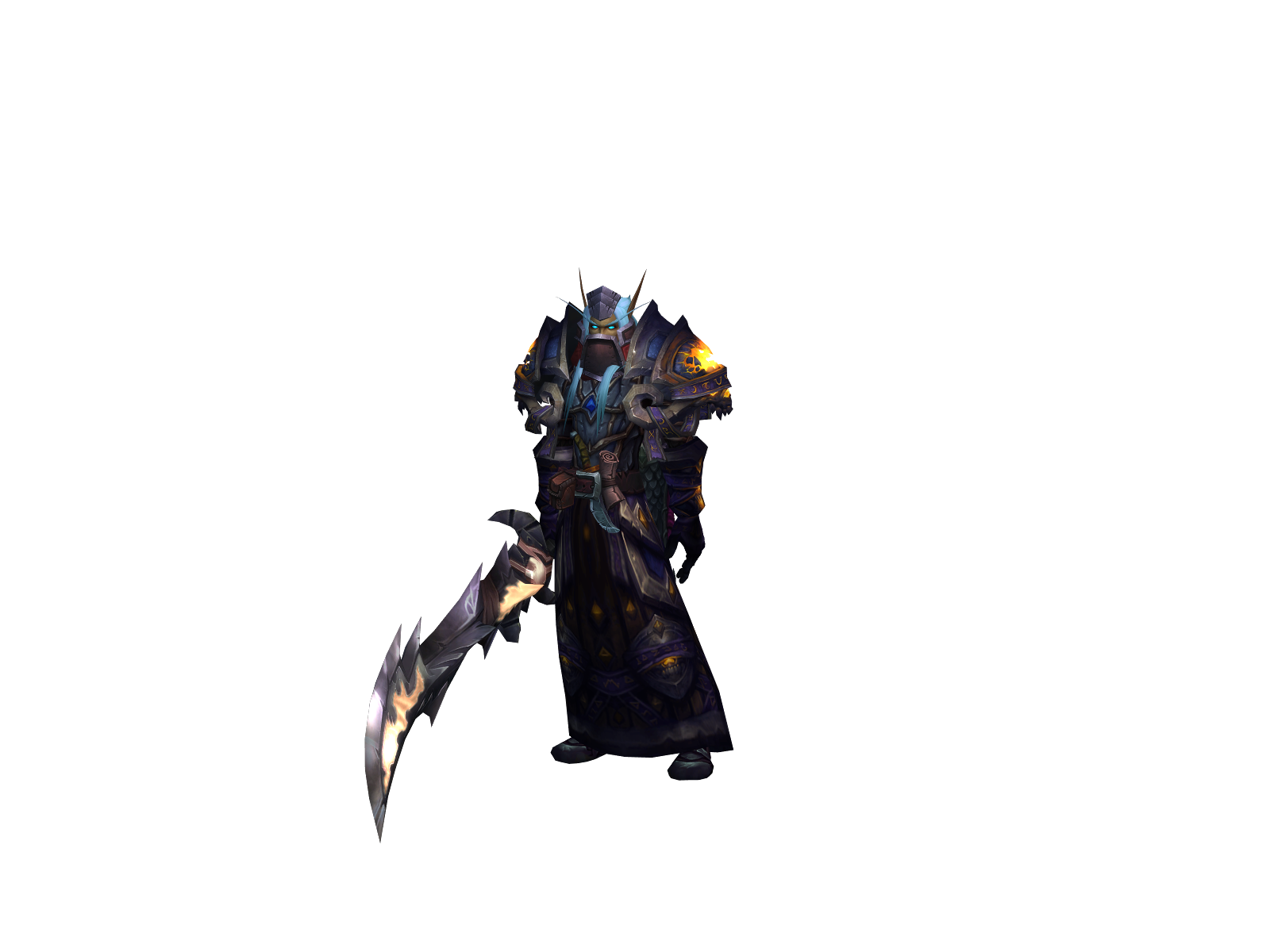 Sgæn 3D character render