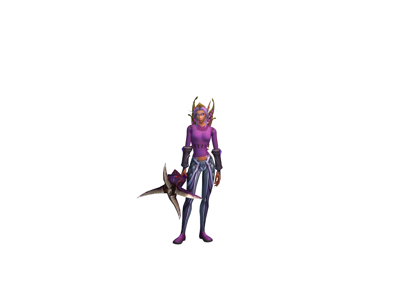 Bellelynn 3D character render