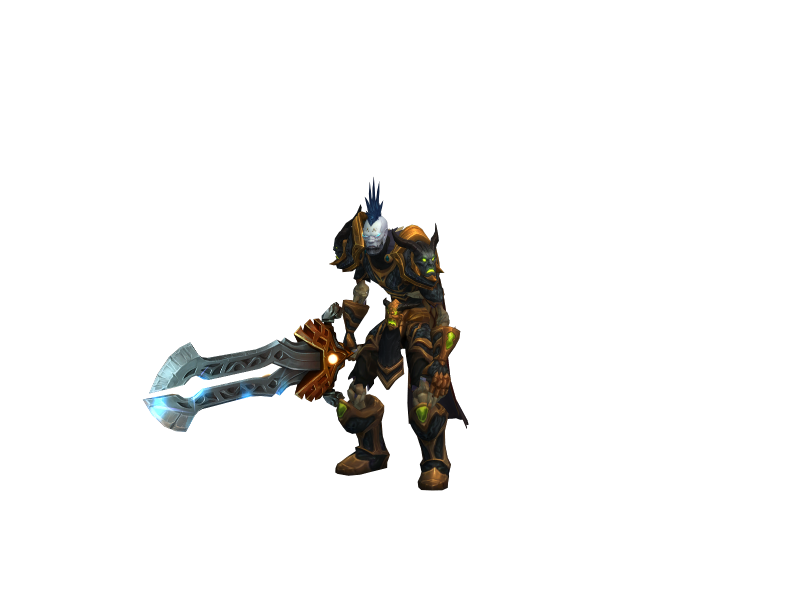 Delguar 3D character render