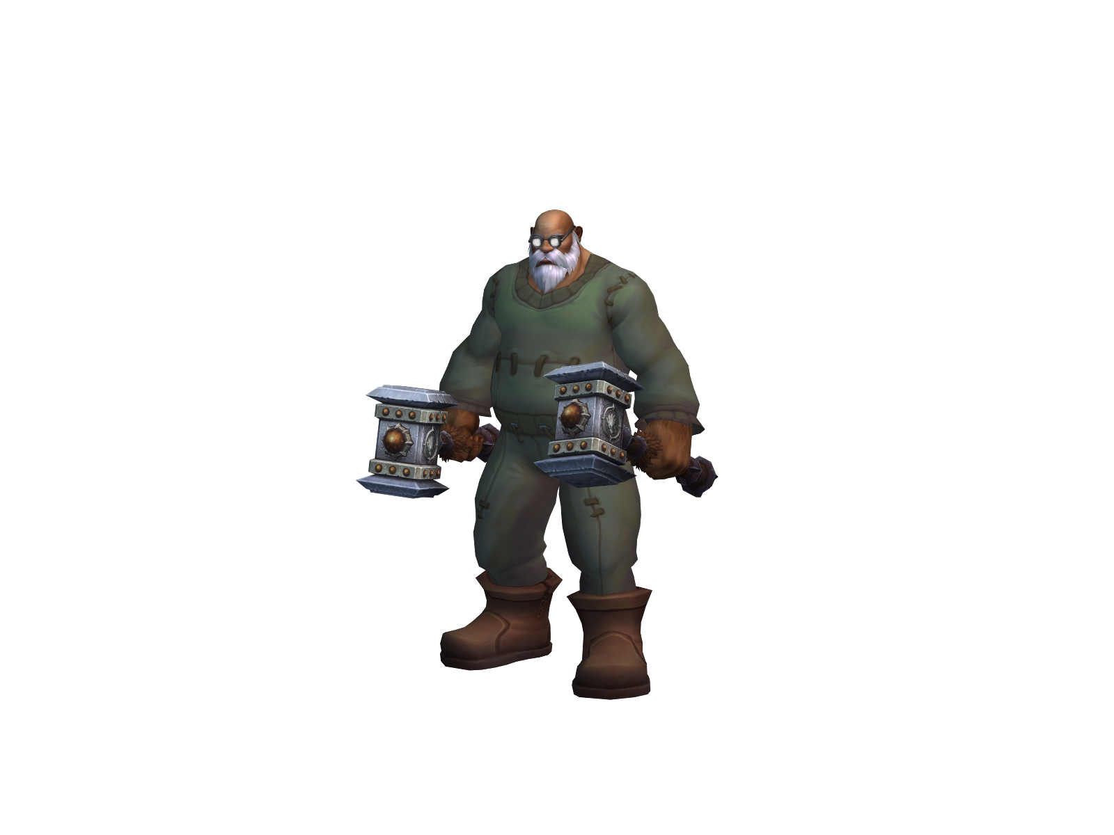 Shammin 3D character render
