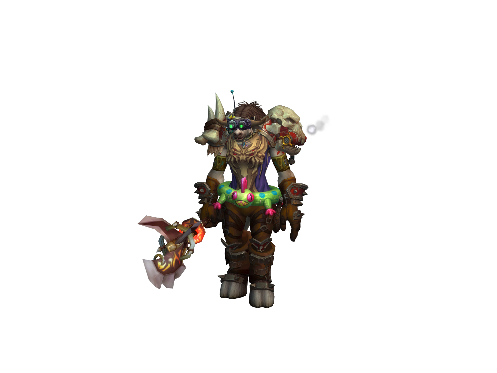Durtybirb 3D character render