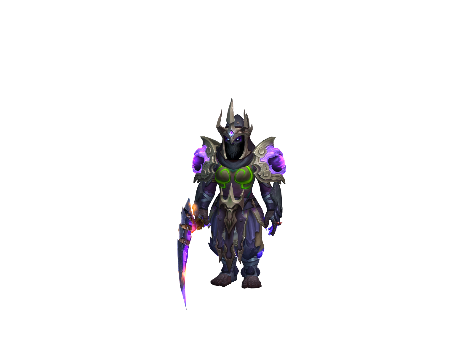 Monkusky 3D character render