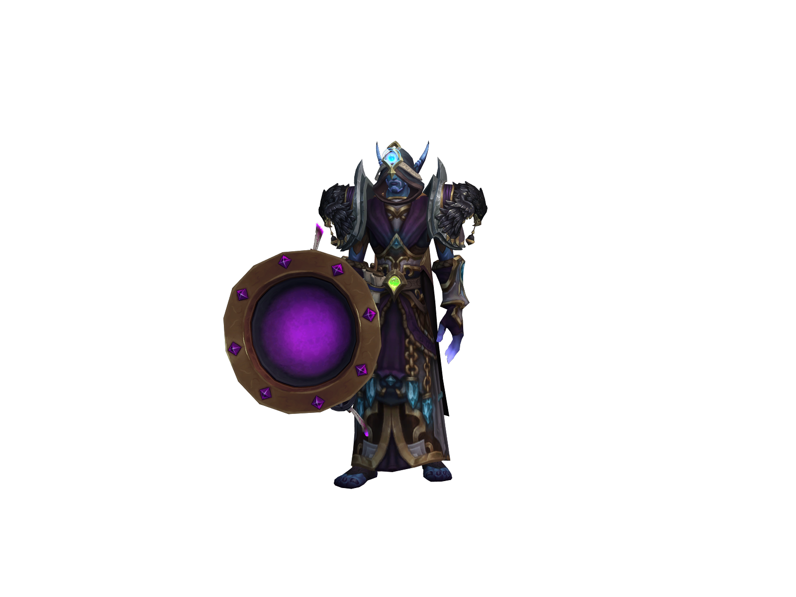 Illvillian 3D character render