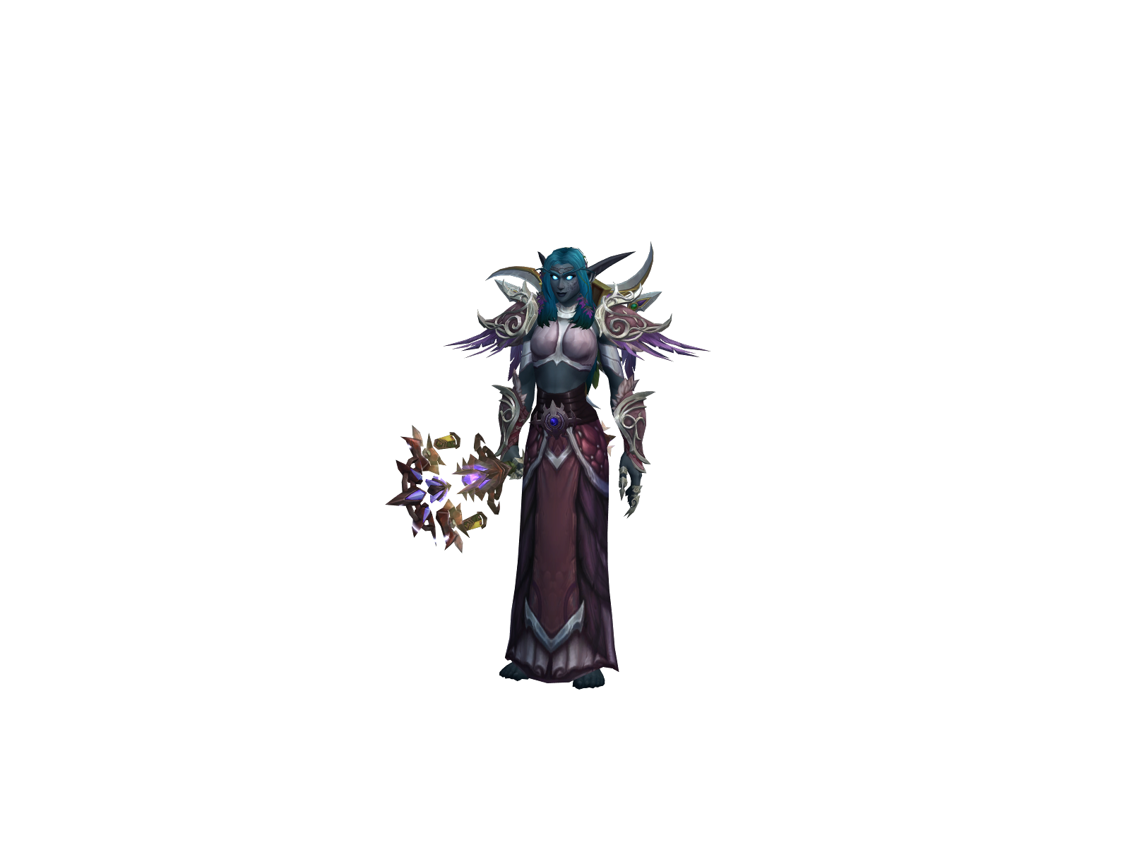 Moonpreest 3D character render