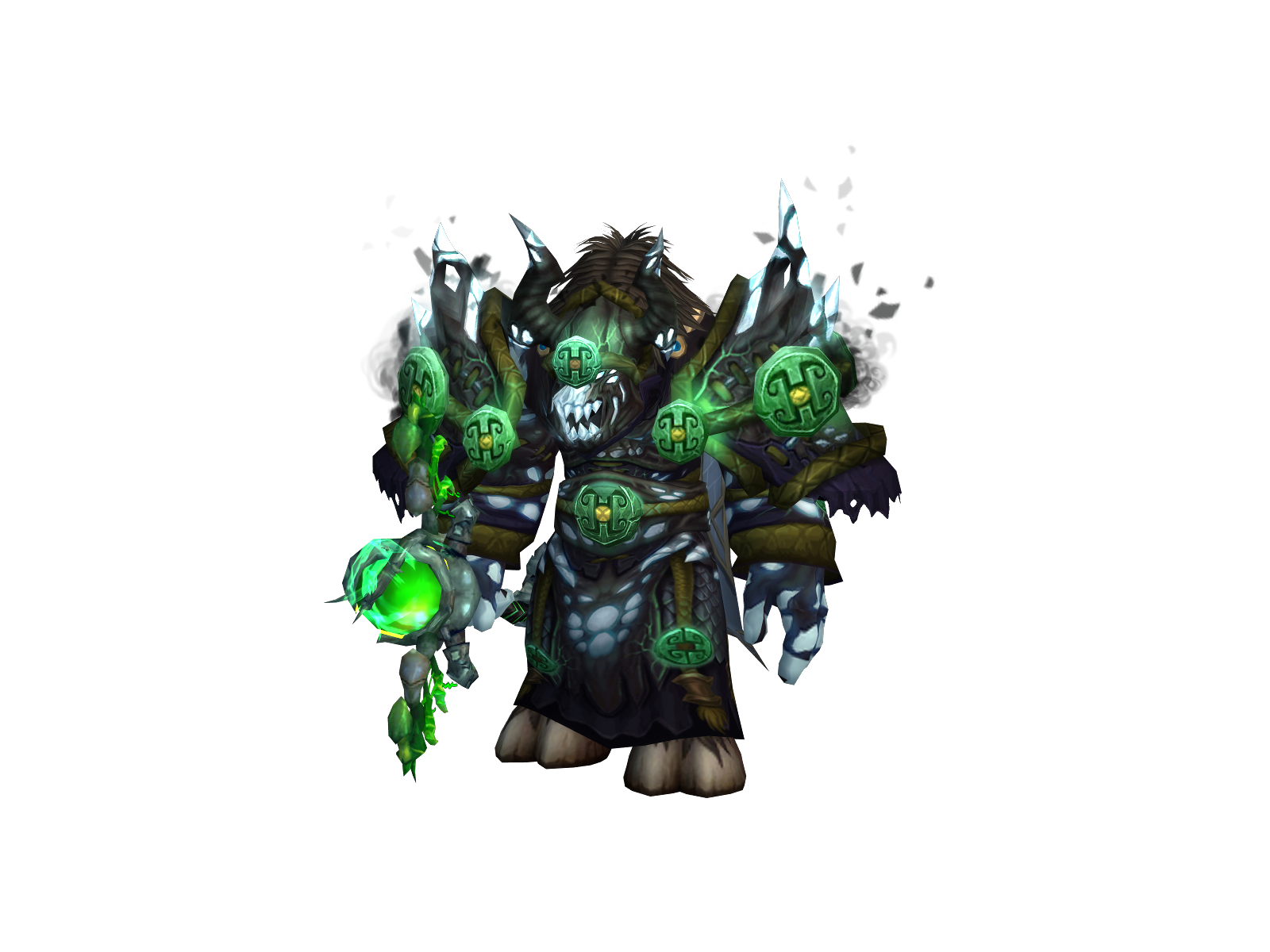 Affalseion 3D character render