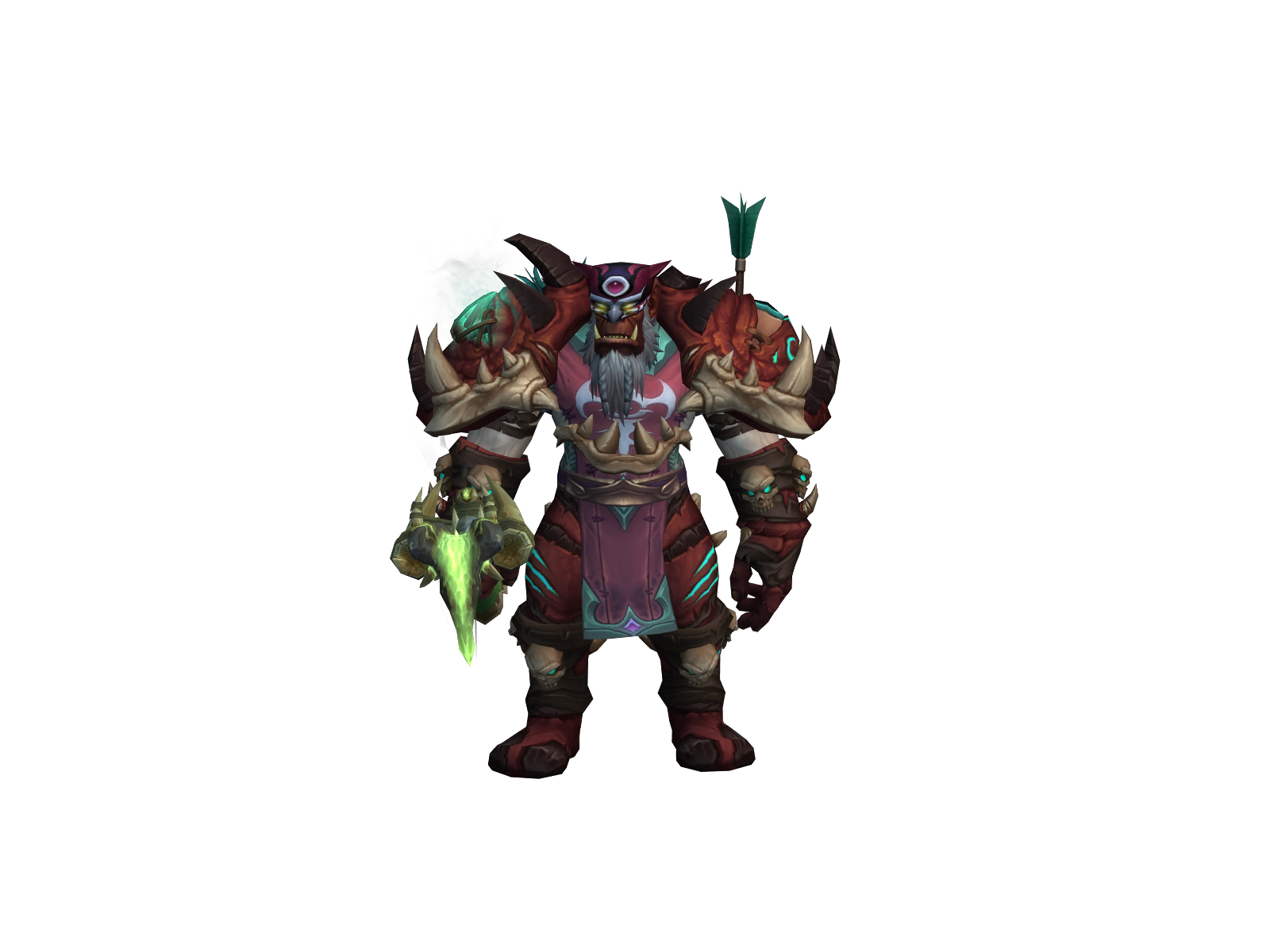 Degrijzevos 3D character render
