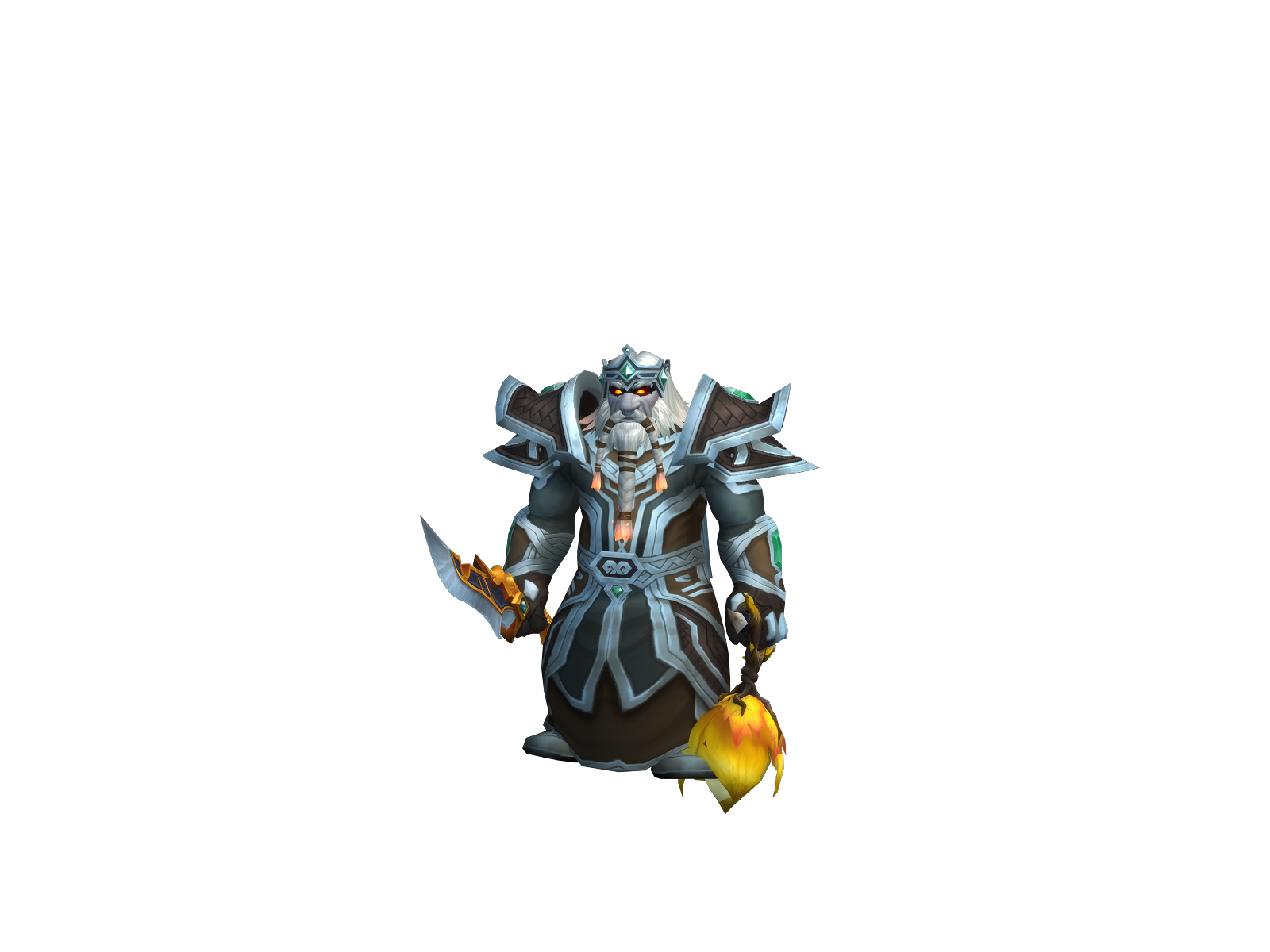 Arcanz 3D character render