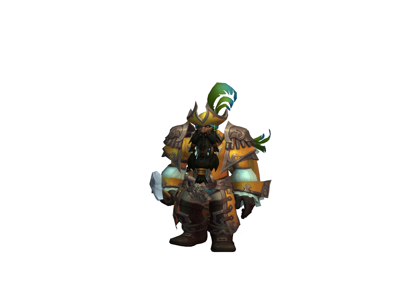 Paulydee 3D character render