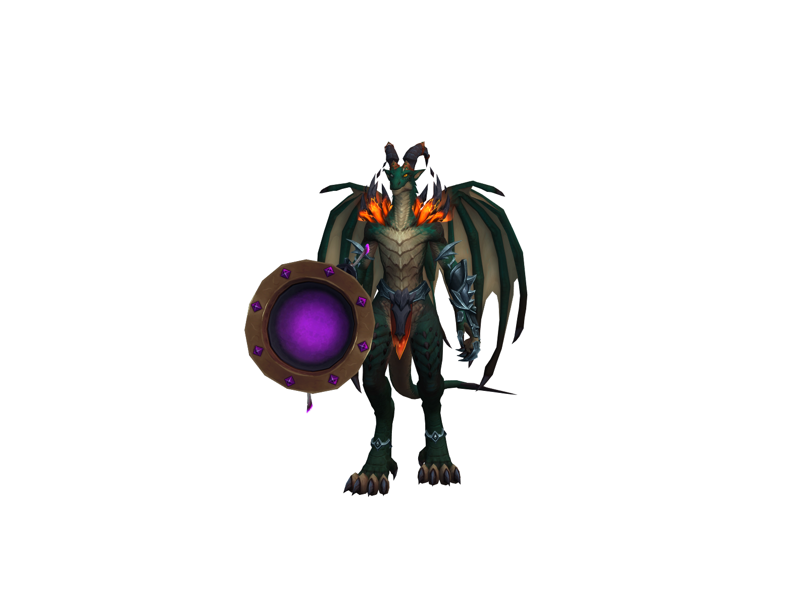 Calivoker 3D character render