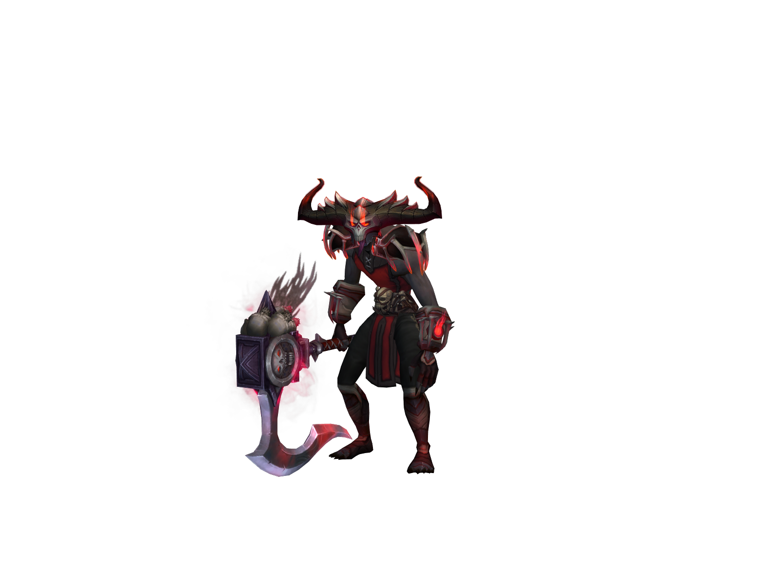 Pestilence 3D character render
