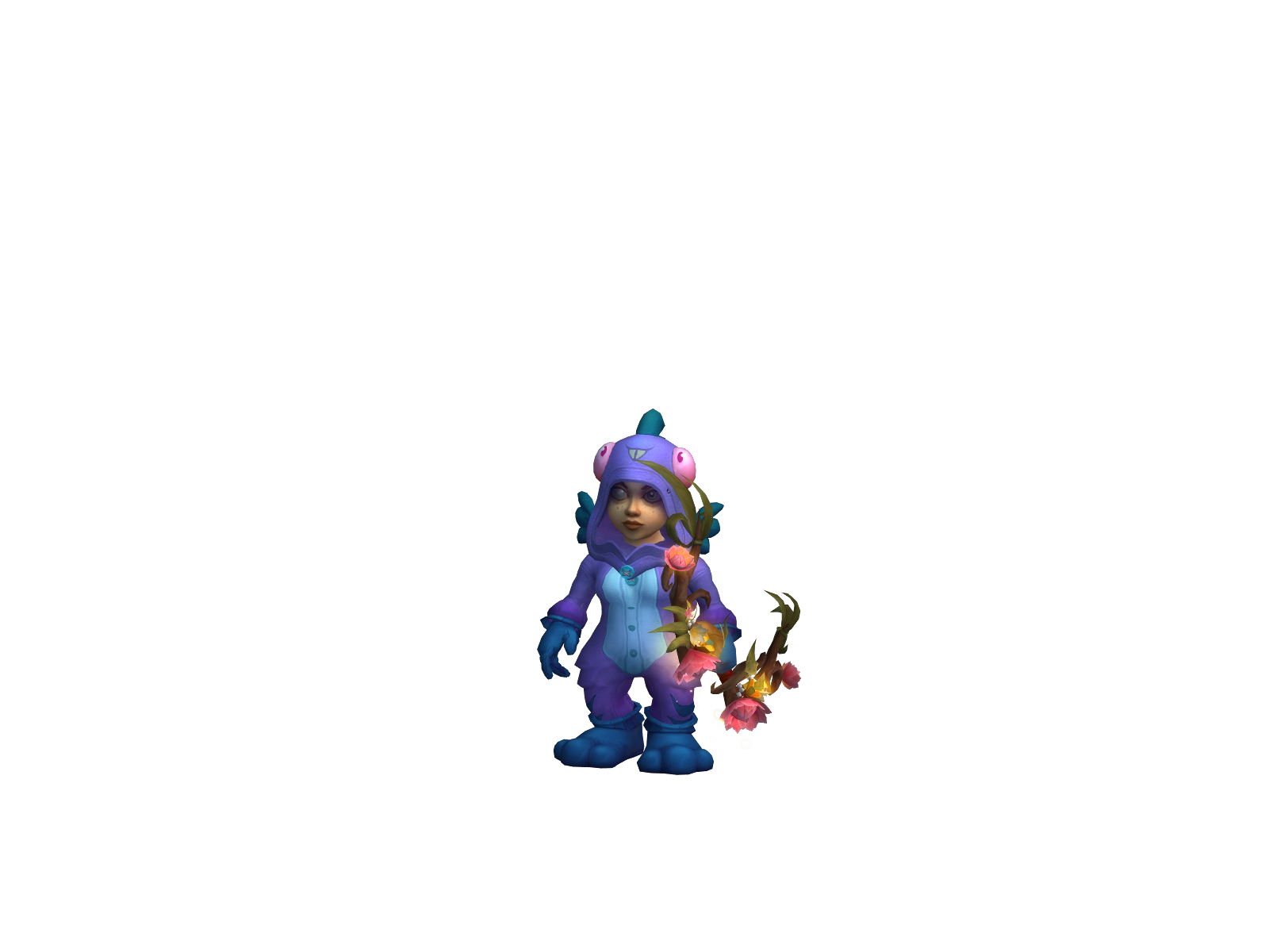 Lef 3D character render