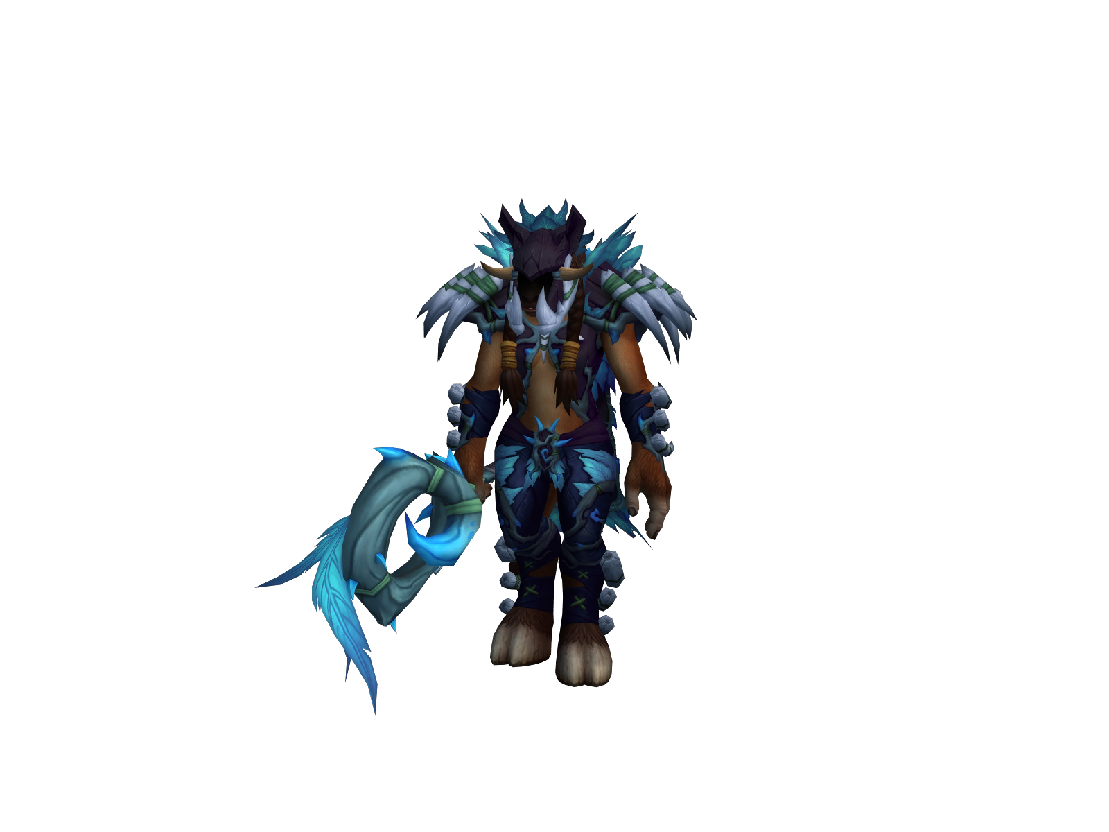 Furon 3D character render