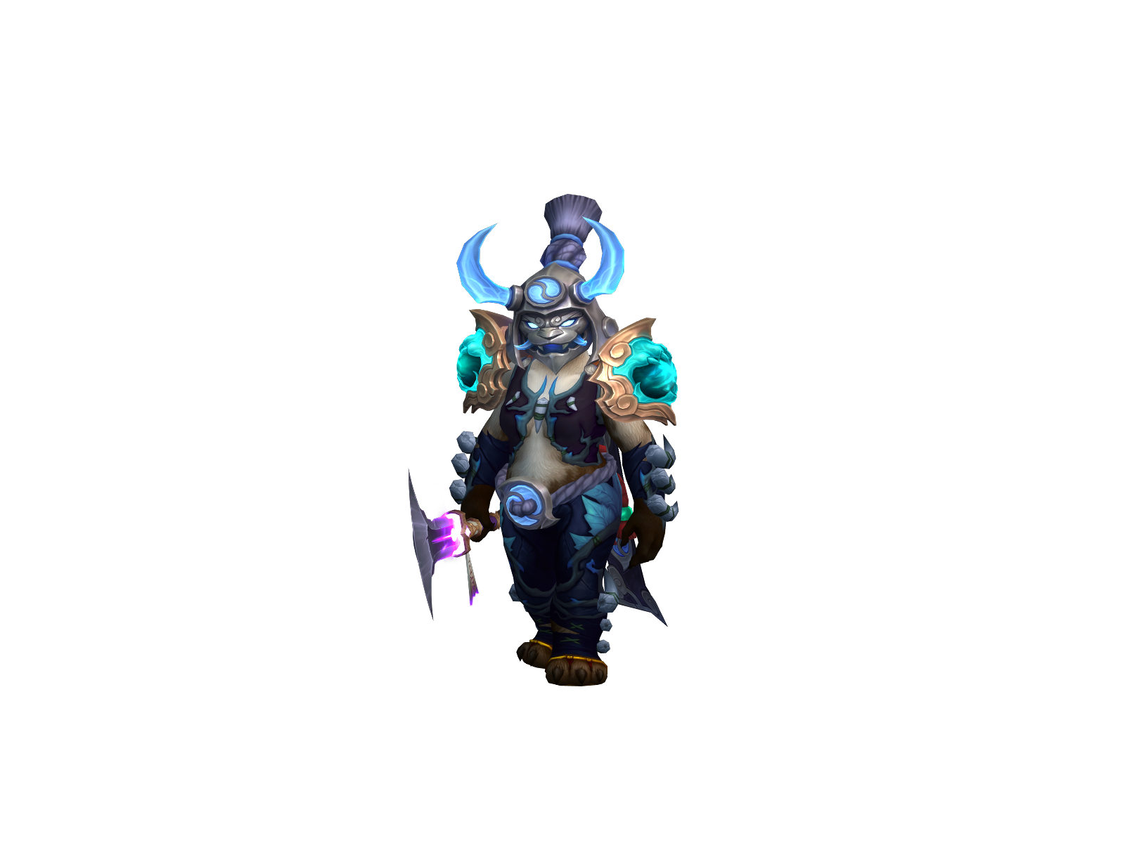 Wsowll 3D character render