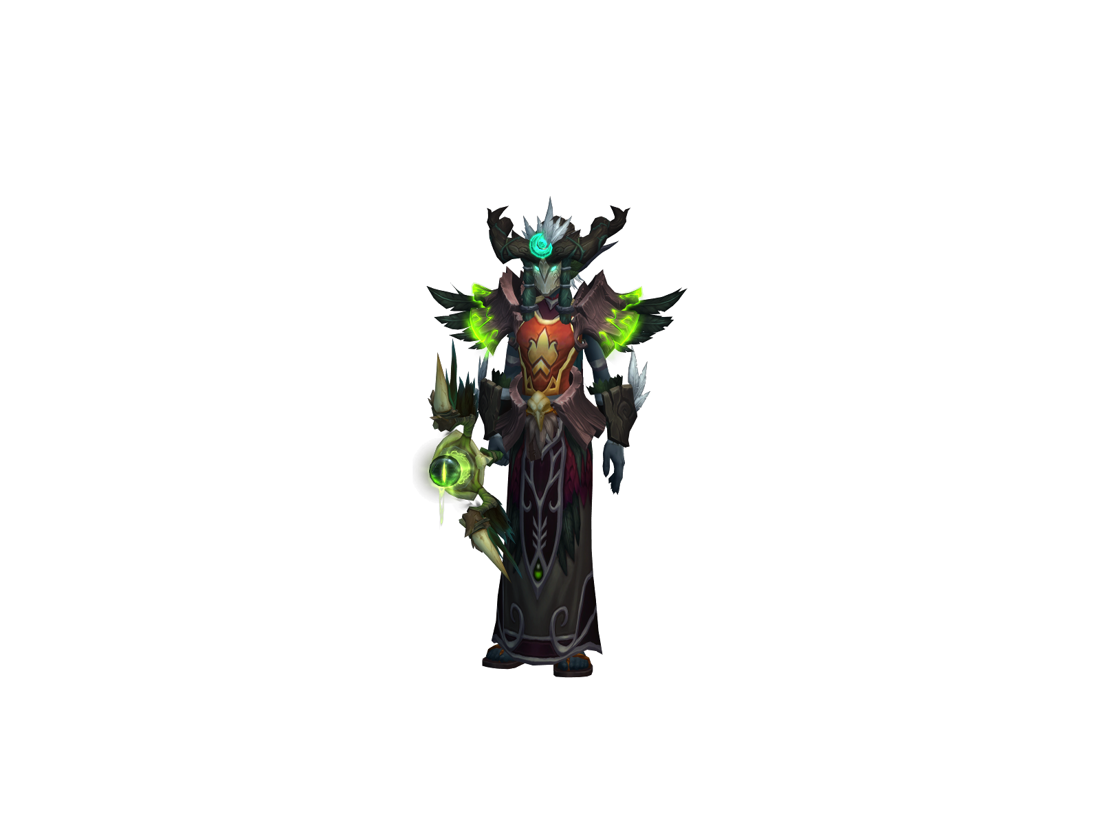 Pahwer 3D character render